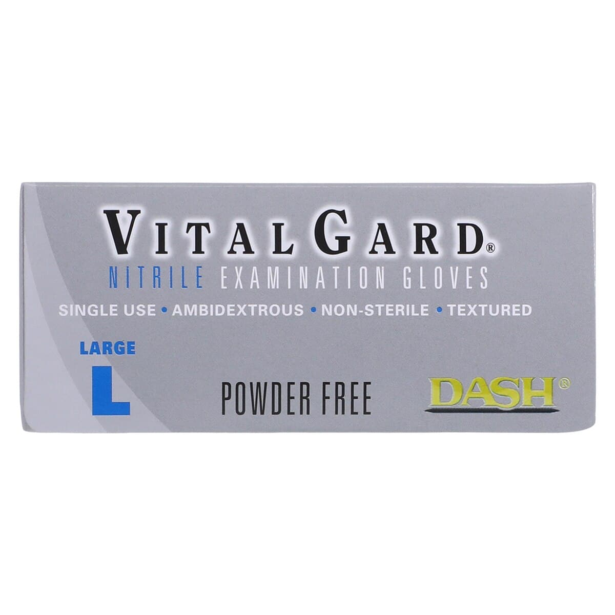 VitalGard Nitrile Exam Gloves, Powder-Free, Latex-Free, Large, Blue, 100/Box, VNPF100L thumbnail 7