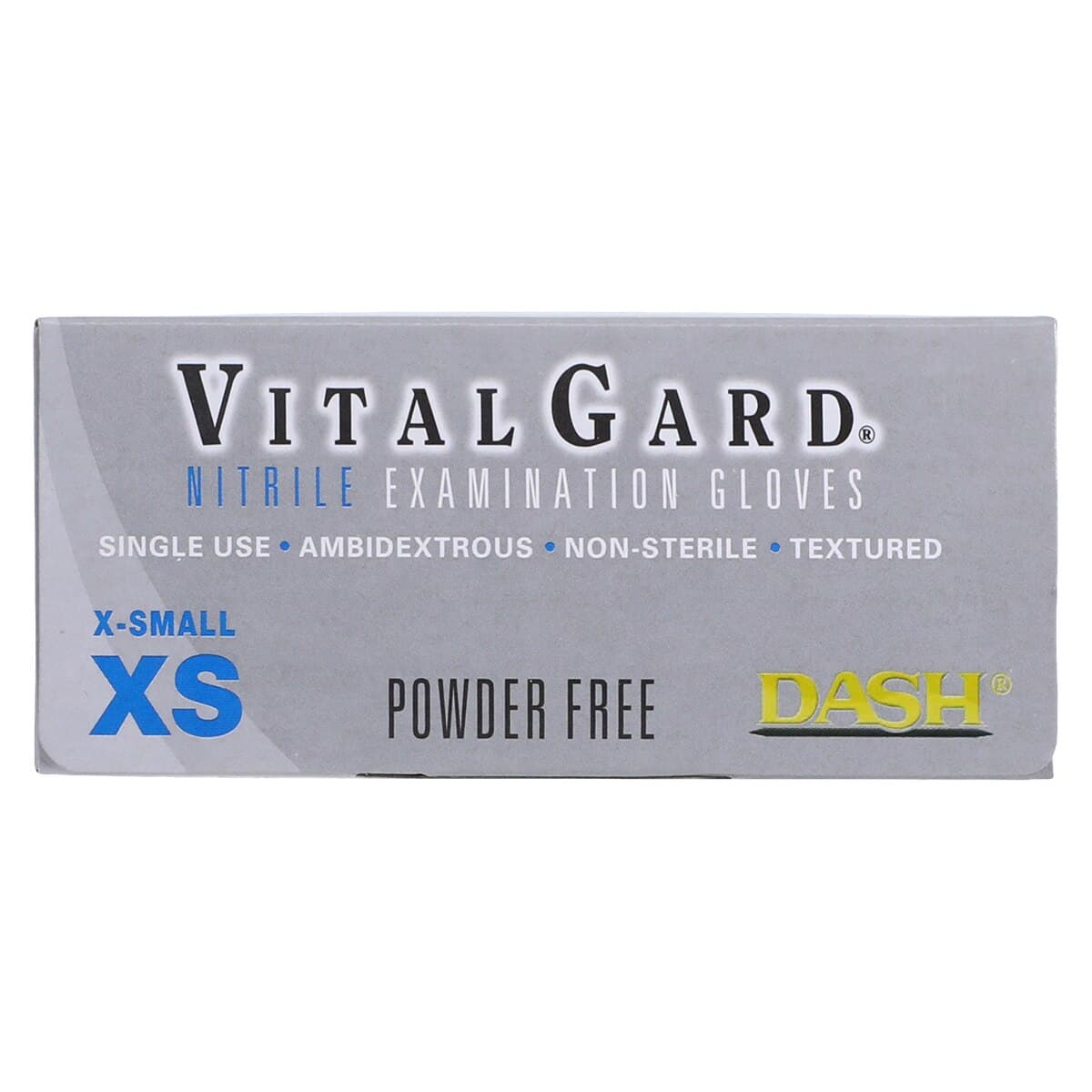 VitalGard Nitrile Exam Gloves, Powder Free, Latex Free, X-Small, Blue, 100/Box, VNPF100XS thumbnail 6
