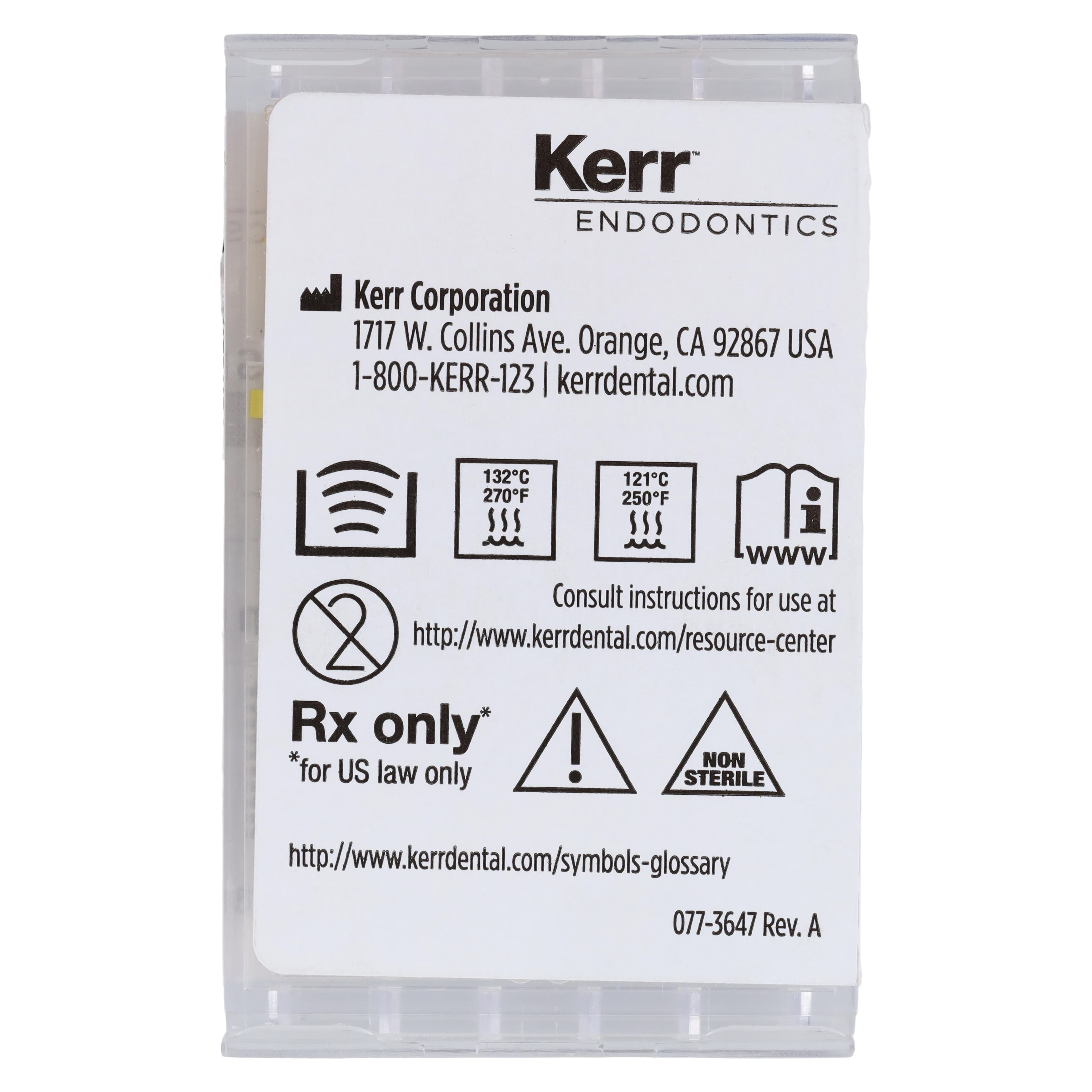 ZenFlex NiTi Rotary Shaping Files, .45/.04, 25mm, Non-Cutting Tip, 6/Pk, 818-1452 thumbnail 7