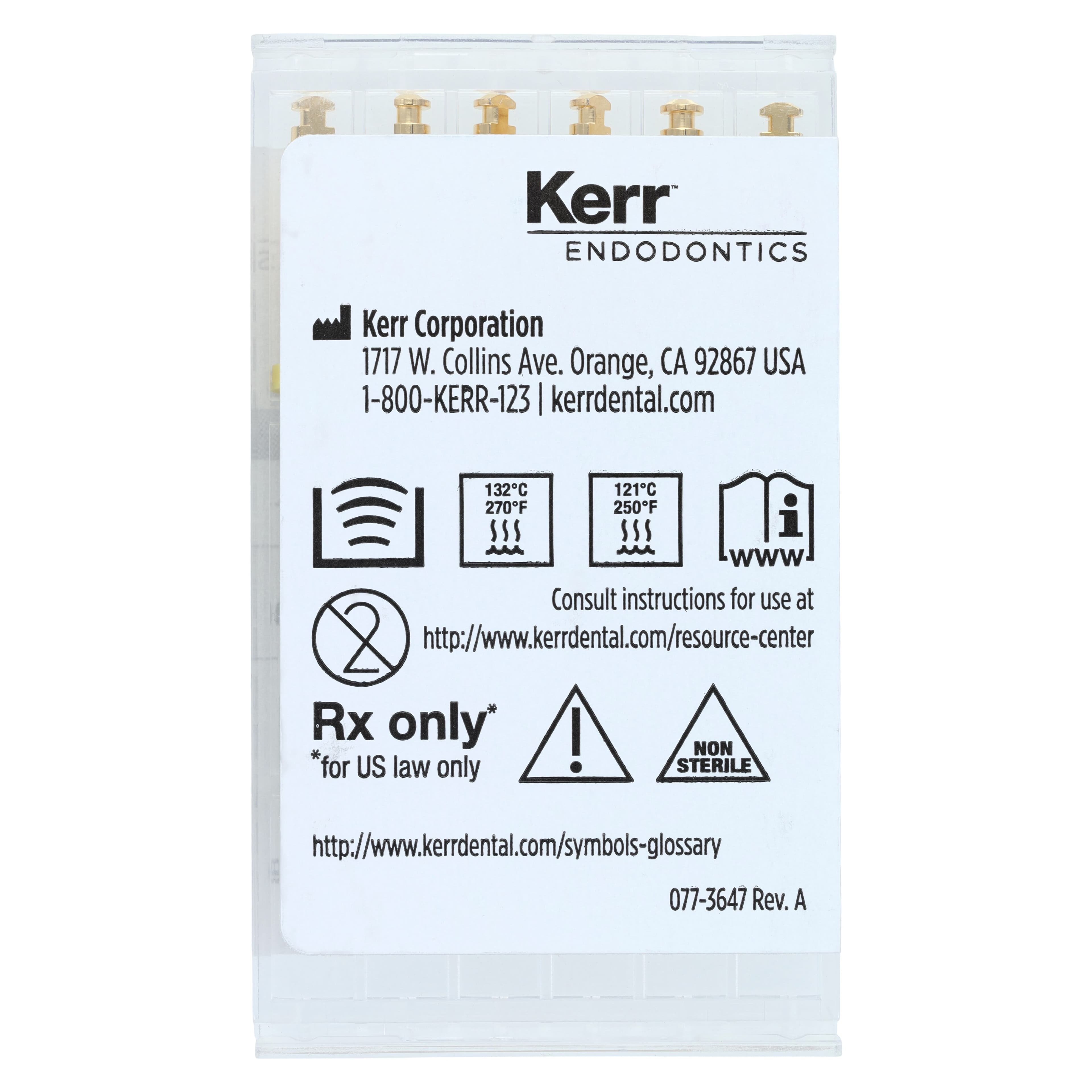 ZenFlex NiTi Rotary Shaping File, .45/.04, 31mm, Non-Cutting Tip, 6/Pk, 818-1453 thumbnail 2