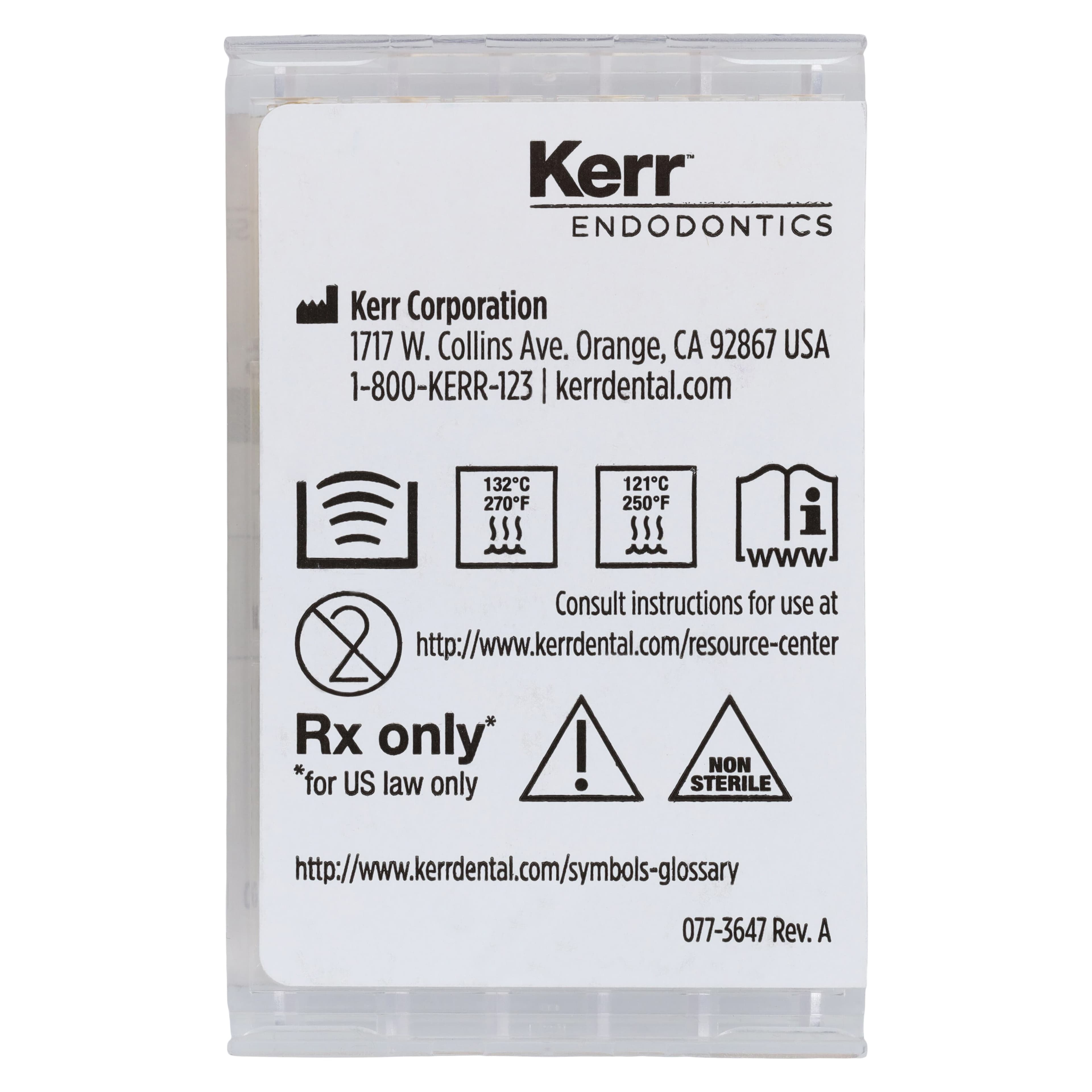 ZenFlex NiTi Rotary Shaping Files, .50/.04, 25mm, Non-Cutting, 6/Pk, 818-1502 thumbnail 2