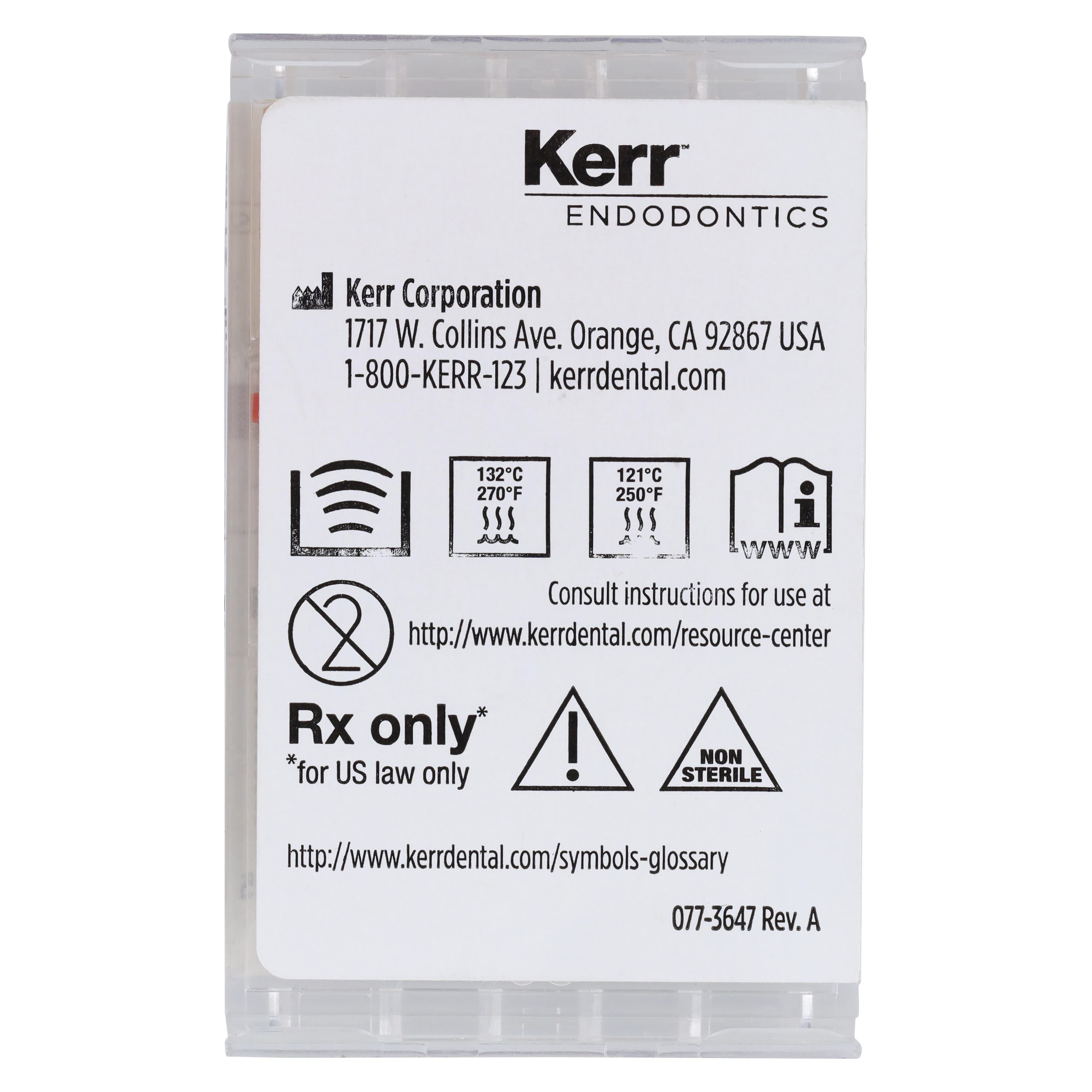 ZenFlex NiTi Rotary Shaping Files, .20/.06, 21mm, Non-Cutting Tip, 6/Pk, 818-2201 thumbnail 7