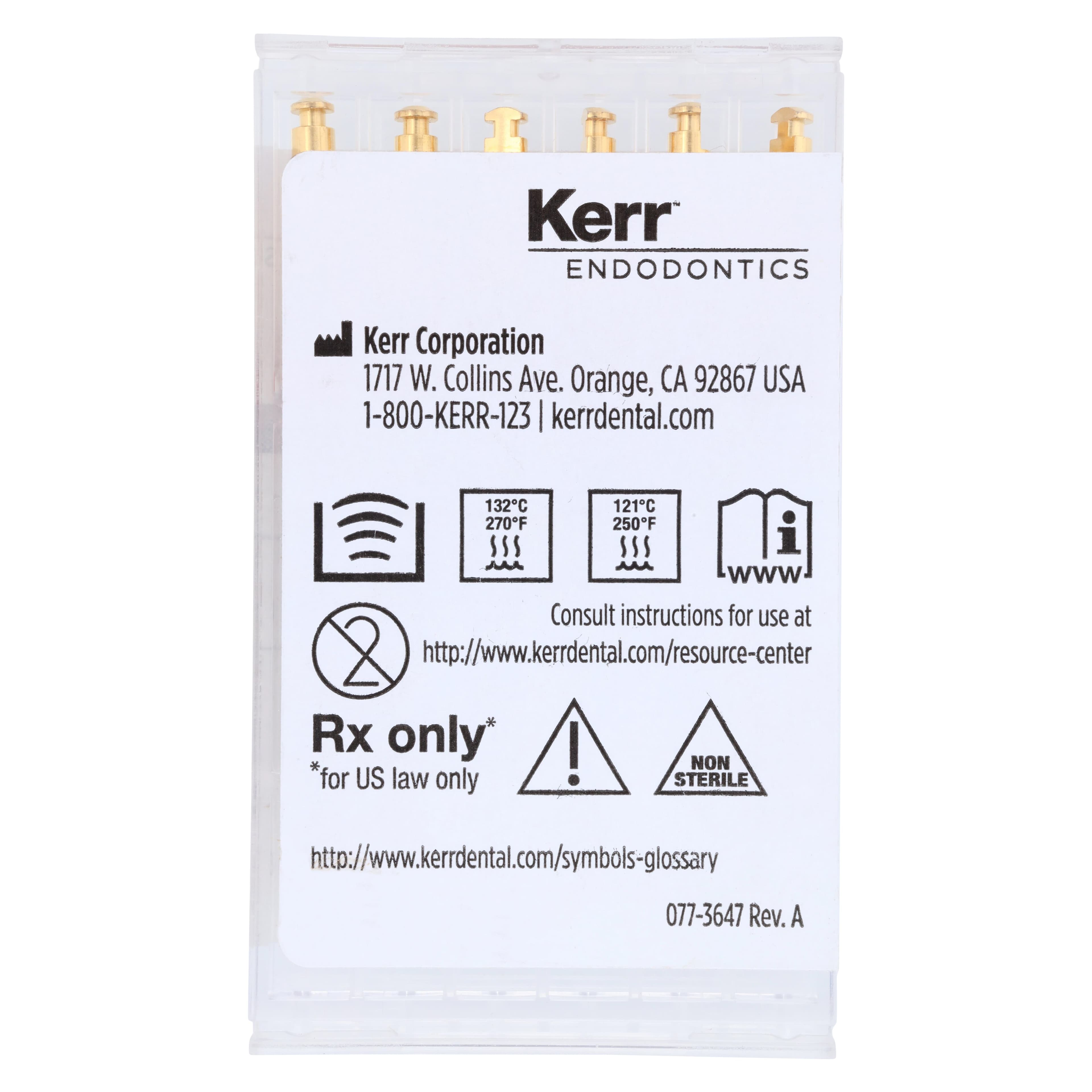 ZenFlex NiTi Rotary Shaping Files, .40/.06, 31mm, Non-Cutting Tip, 6/Pk, 818-2403 thumbnail 2