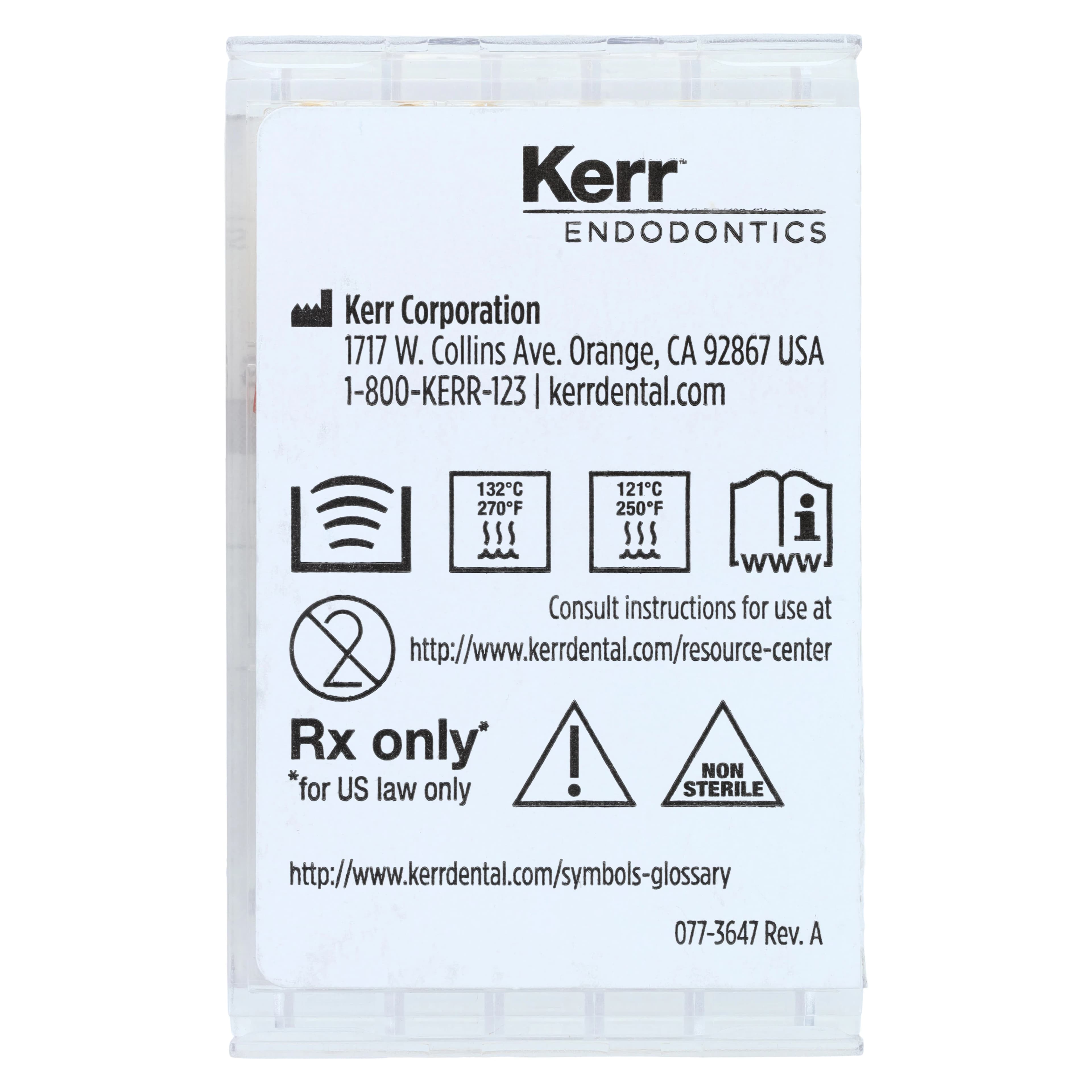 ZenFlex NiTi Rotary Shaping Files, .06 Taper, 21mm, Assorted Sizes 20-45, 6/Pk, 818-0621 thumbnail 2