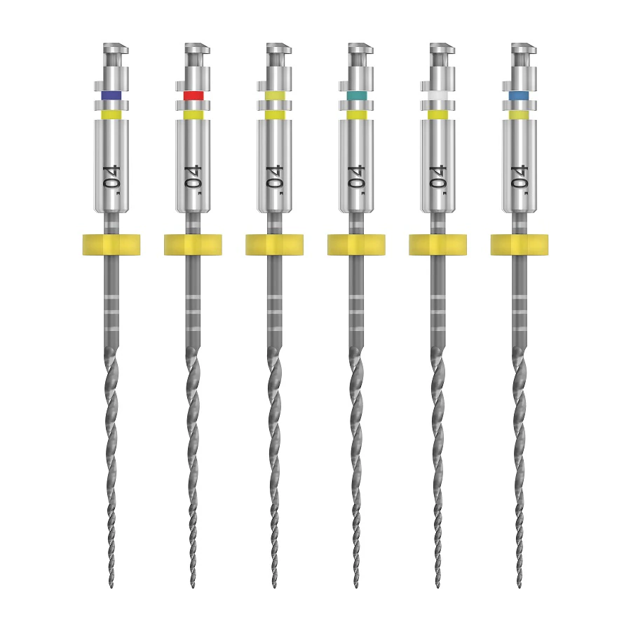 ZenFlex™ CM Rotary NiTi File, .06 Taper, 25mm, Assorted Pack of 6, 818-3692 - ZenFlex™ CM Rotary NiTi File .06/25mm Assorted Pack of 6 - Image 1