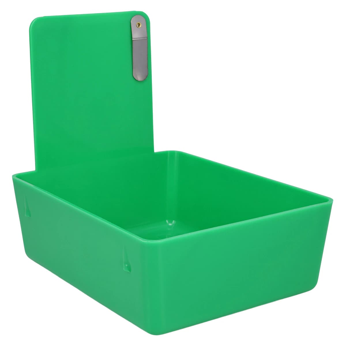 Keystone Lab Work Pan, Green Plastic, 7" x 5" x 2-1/2", 7000375 - Lab Work Pans - Image 1