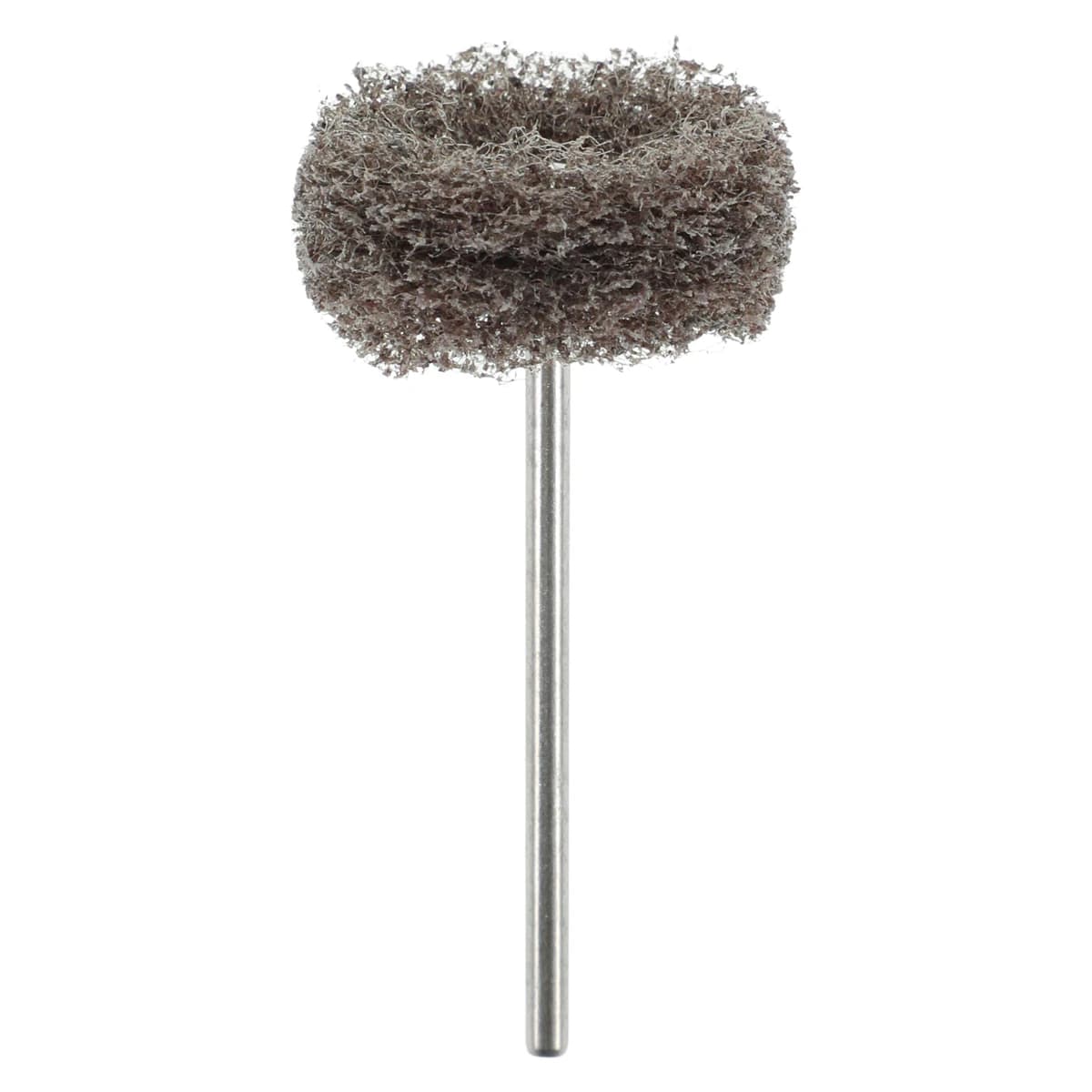 Hatho Miniature Scotch Brite Polishing Brushes, HP, Coarse, Brown, 12/Pk, 1670016 - Hatho Miniature Scotch Brite Brushes - Image 1