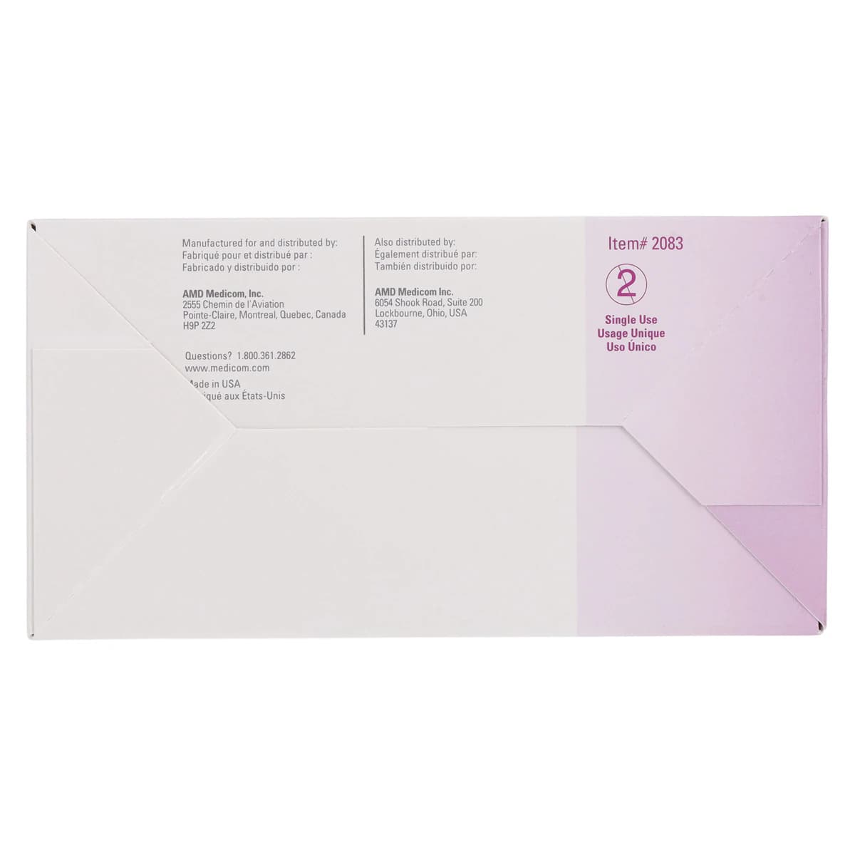 SafeMask SofSkin Procedure Earloop Face Masks, ASTM Level 1, Lavender, 50/Box, 2083 thumbnail 10