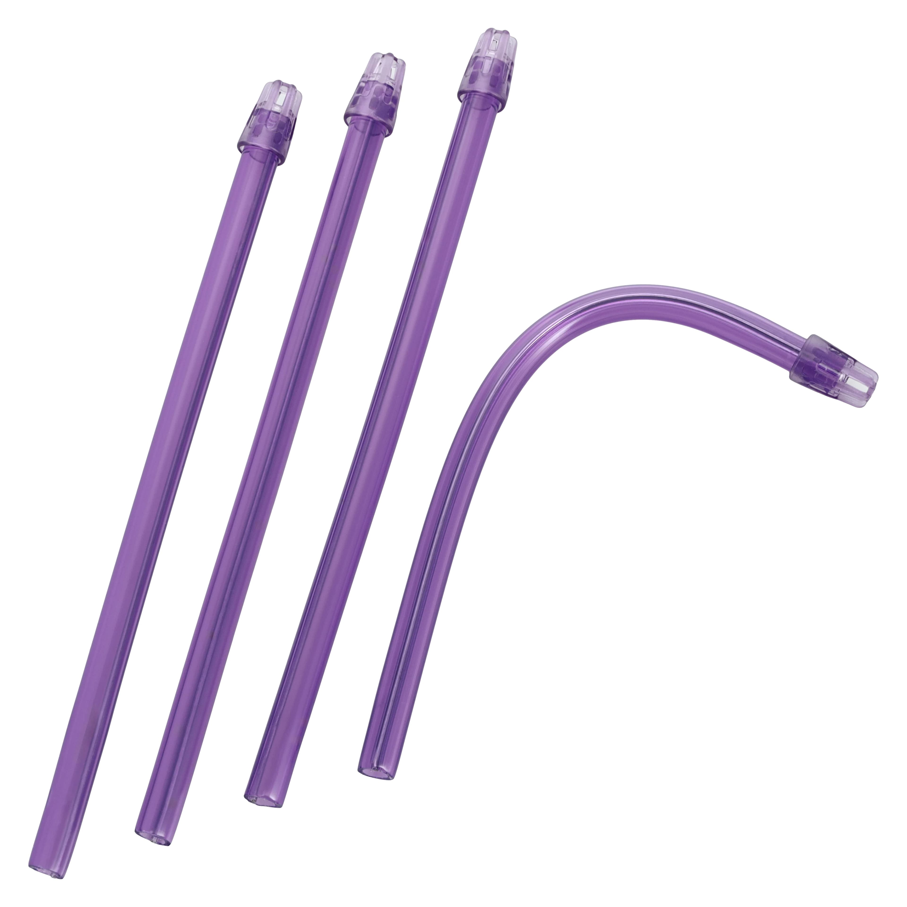 SafeBasics Saliva Ejectors, 6", Latex-Free, Lavender Body/Lavender Tip, 105/Pk, 712 - SafeBasics Saliva Ejectors - Image 1