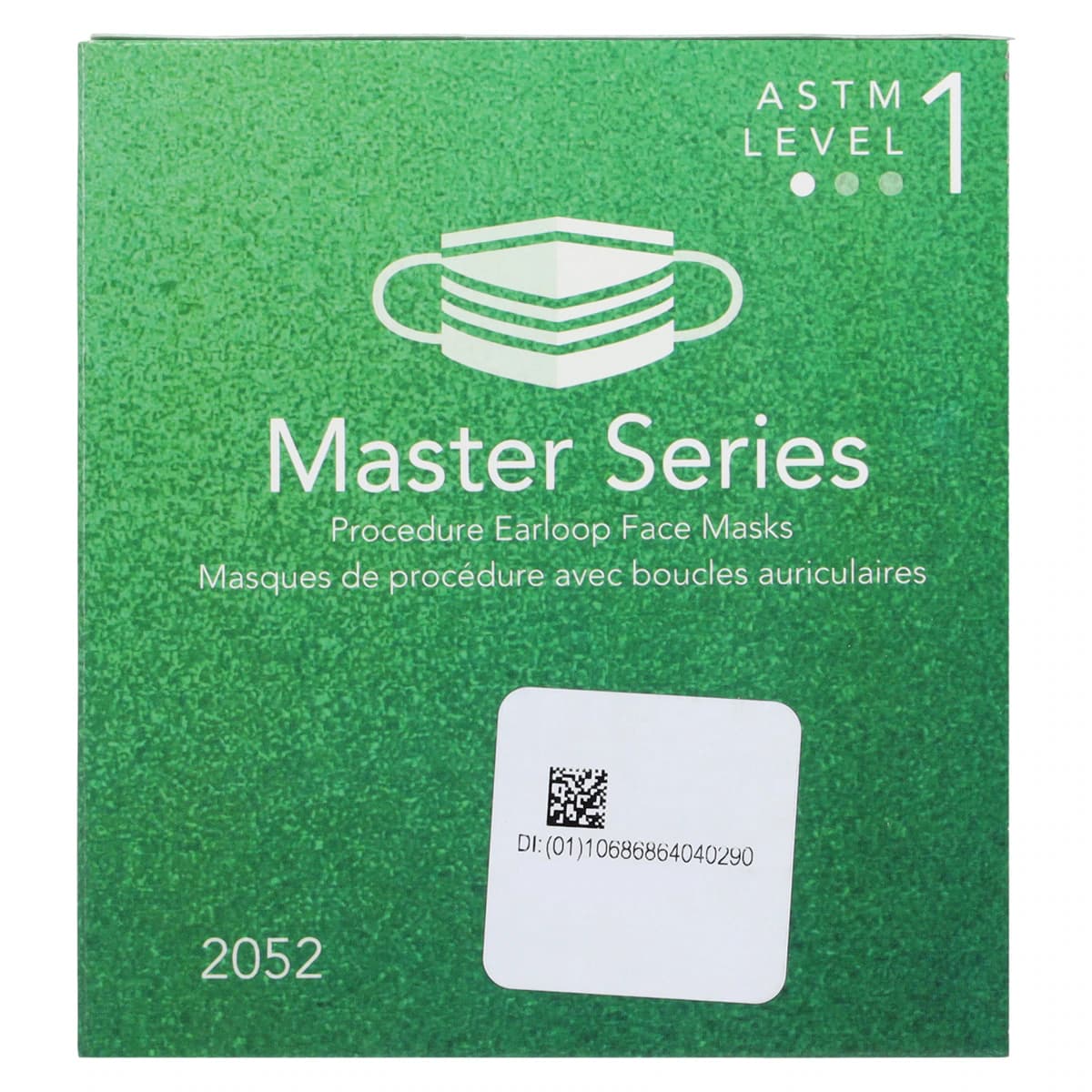 SafeMask Master Series Procedure Earloop Mask, ASTM Level 1, Lush Lawn (Vibrant Green), 50/Box, 2052 thumbnail 7