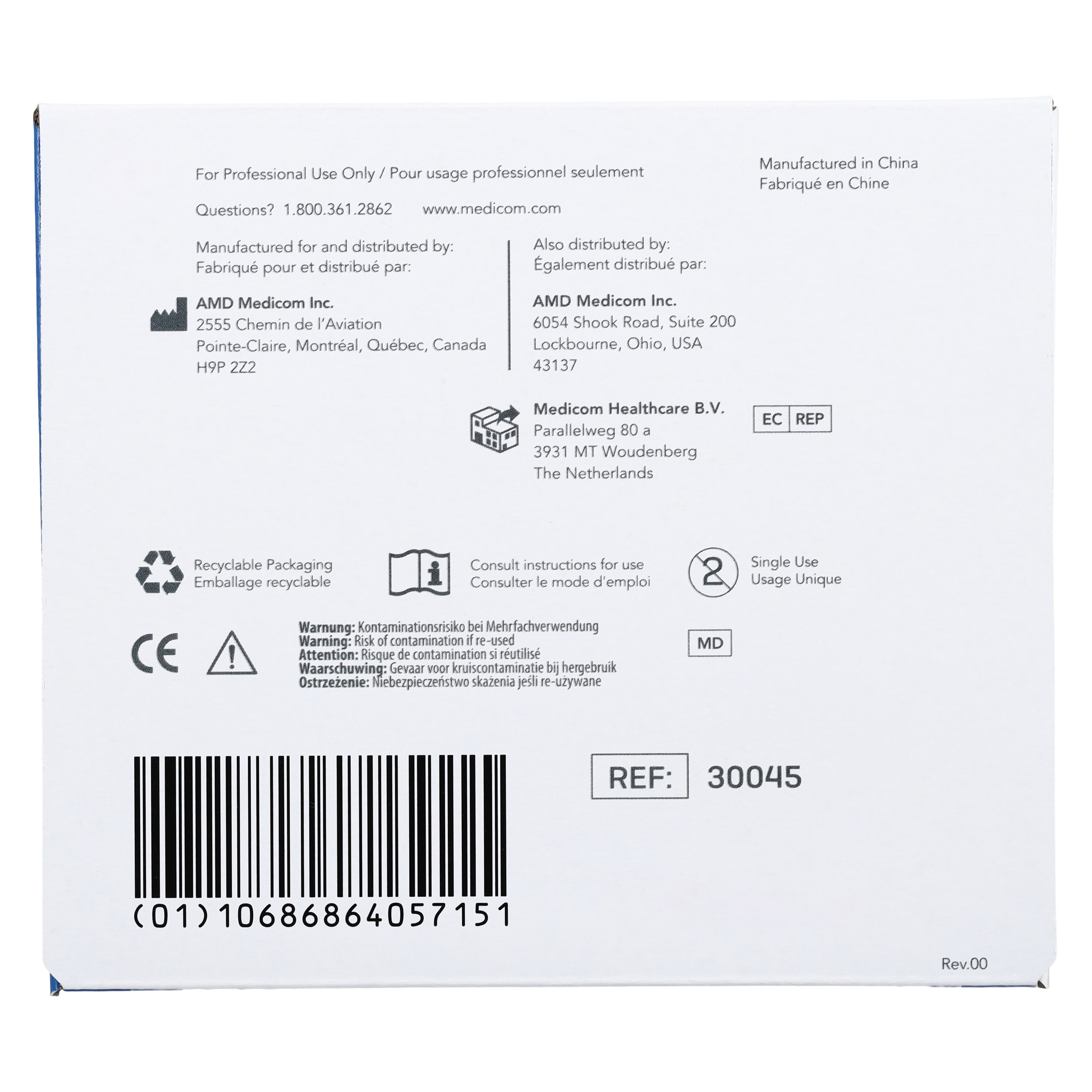 SafeMatrix Single-Use Matrix Bands, Regular Wide 6mm, Blue, 50/Box, 30045 thumbnail 9