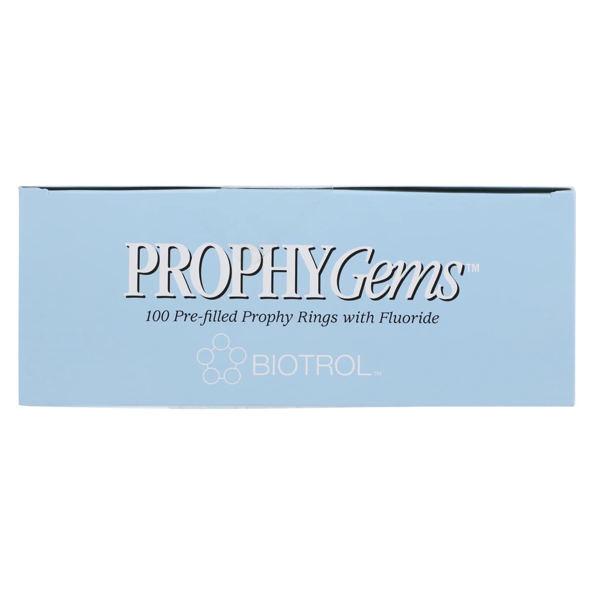 Prophy Gems Prophy Paste, Medium Grit, Cool Mint, Fluoride, 2 g Unit Dose Rings, 100/Box, PGM102CM thumbnail 2