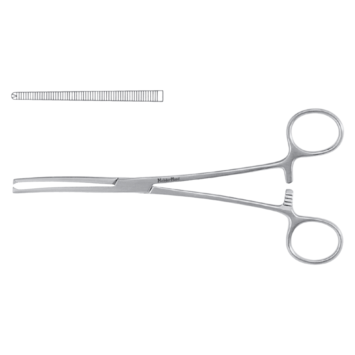 Miltex Meister-Hand Rochester-Ochsner Hemostatic Forceps, Straight, 6-1/4" - MH Forceps Roch-Ochsner Str - Image 1