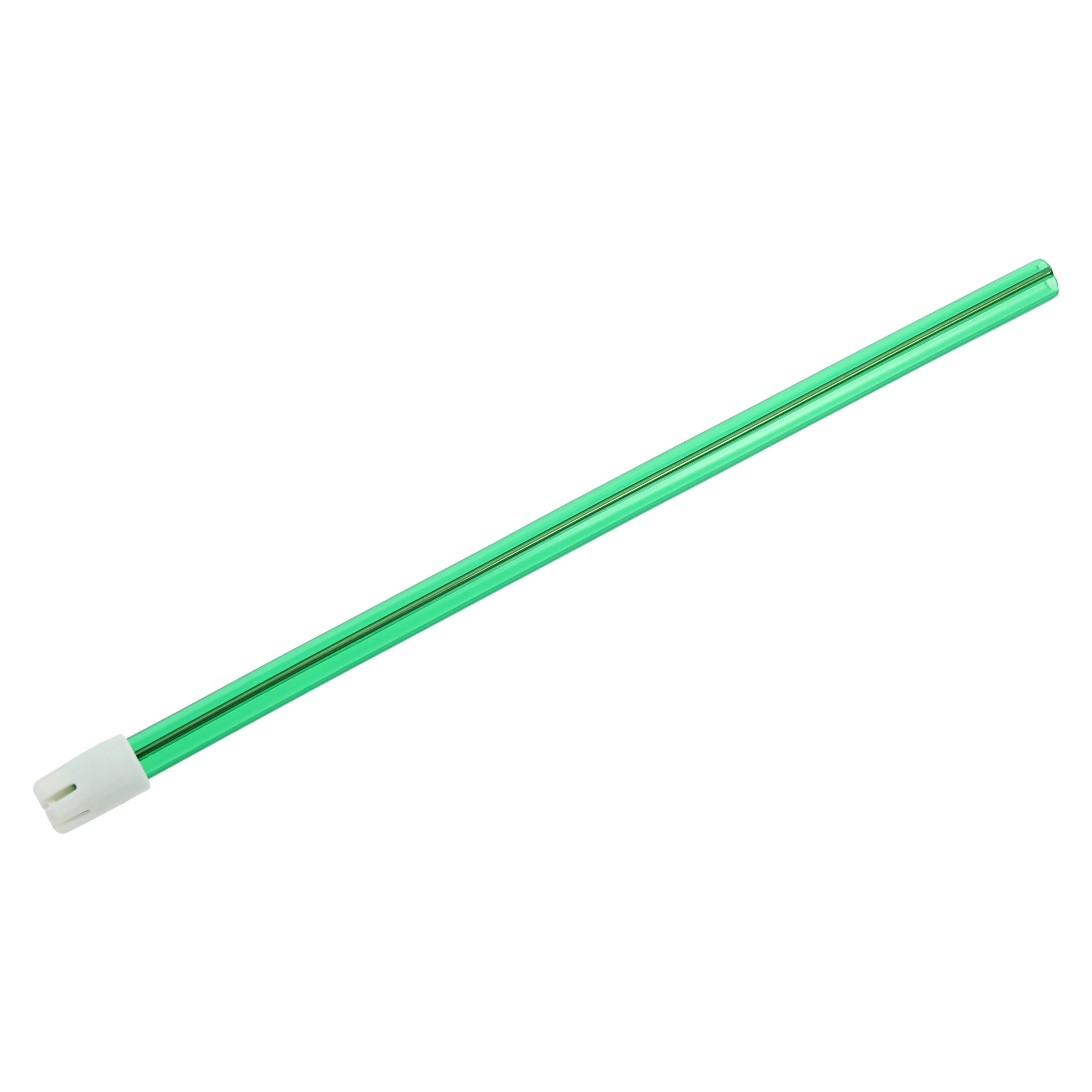 Flexo Disposable Saliva Ejectors, Plastic, Fixed Tips, Green with White Tip, 100/Pk, 1662218 thumbnail 2