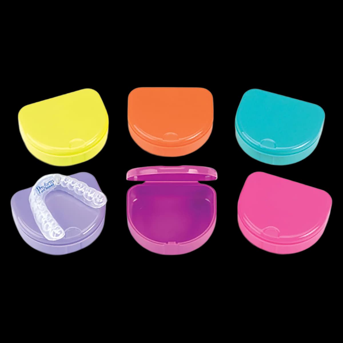 Pro-Form® Mouthguard Laminates - Fun Guards - Assorted 5"x5" .160 (4mm), 12/Box - Pro-Form&reg; Mouthguard Laminates - Fun Guards - Assorted 5"x 5" .160 (4mm) - Image 1
