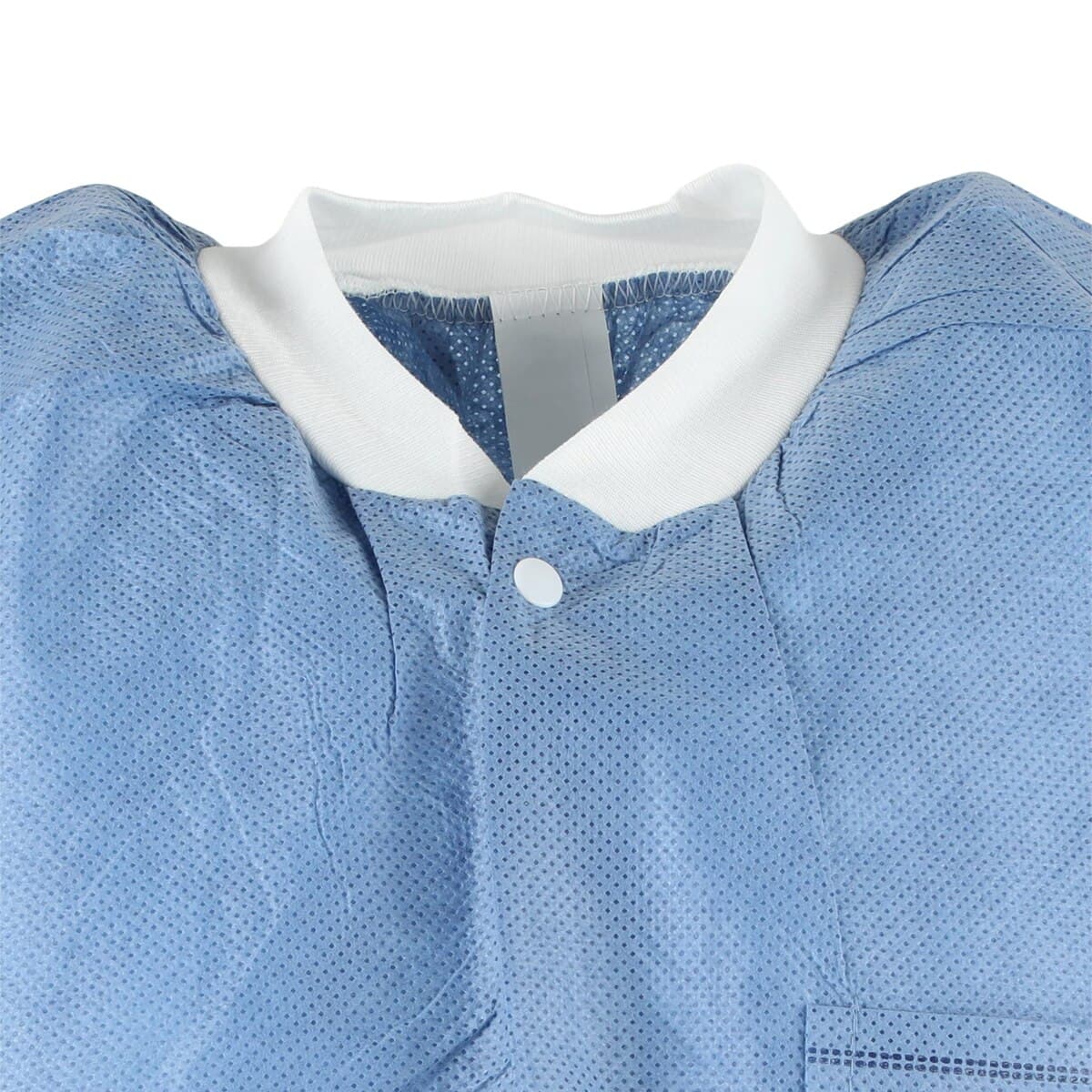 ValuMax Extra-Safe Lab Jacket, Ceil Blue, X-Large, AAMI Level 3, Latex-Free, 10/Pack, 3630CBXL thumbnail 5
