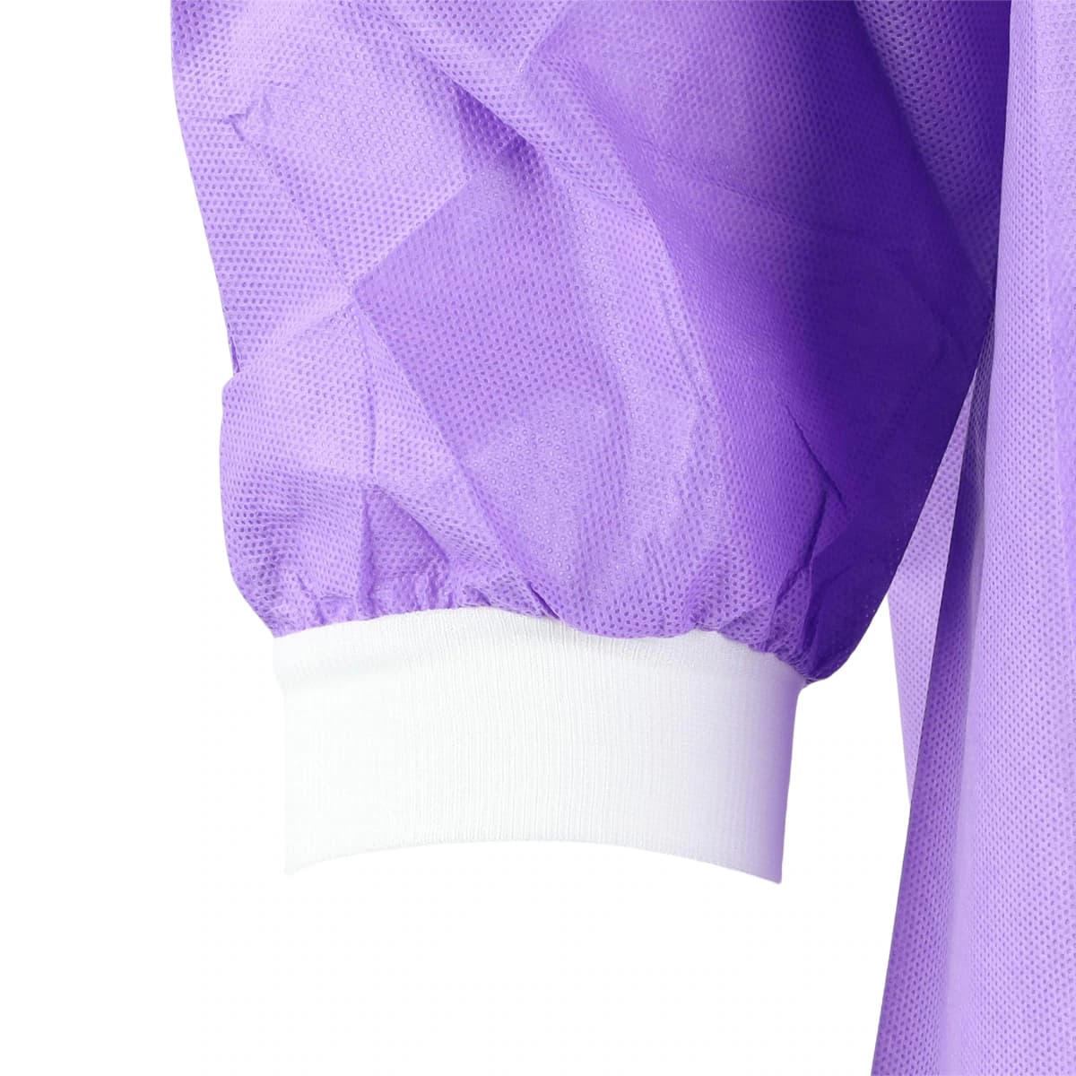Extra-Safe Hip Length Lab Jacket, AAMI Level 3, Fluid Resistant, Purple, Medium, 10/Pk, 3630PPM thumbnail 5