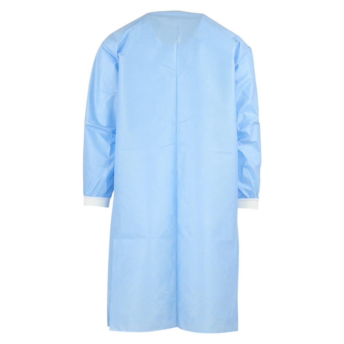 Extra-Safe Knee-Length Lab Coat, Medical Blue, Small, Latex-Free, AAMI Level 3, 3-Layer SMS, 10/Pk, 3660MBS thumbnail 4