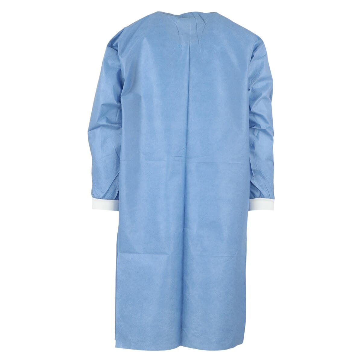 Extra-Safe Knee Length Lab Coat, Ceil Blue, X-Large, AAMI Level 3, Latex-Free, 10/Pk, 3660CBXL thumbnail 4