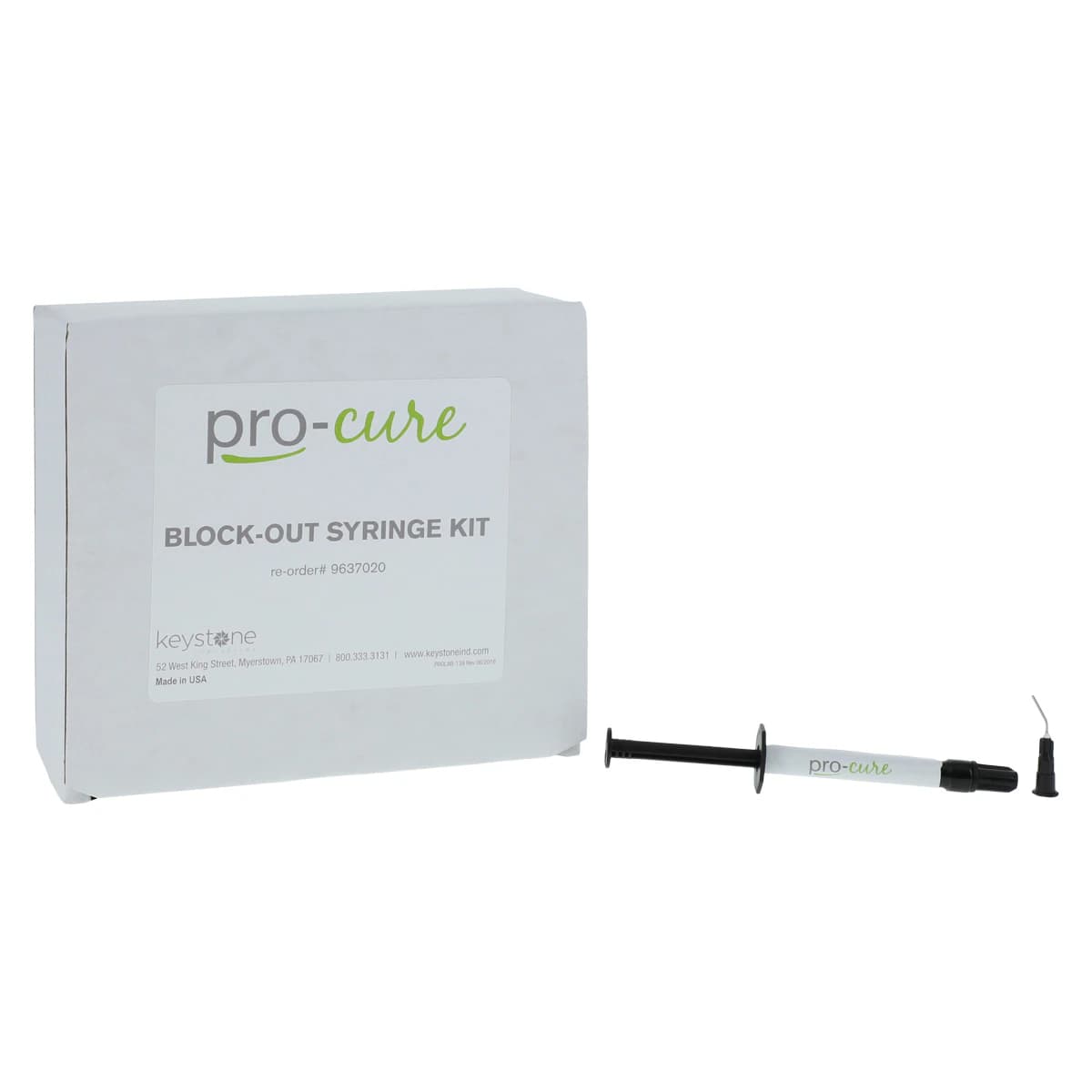 ProCure Block-Out Resin Syringe Kit, 1.2 mL, 5 Syringes with 15 Tips - Procure Block-Out Resin 1.2mL Syr Kit (5) - Image 1
