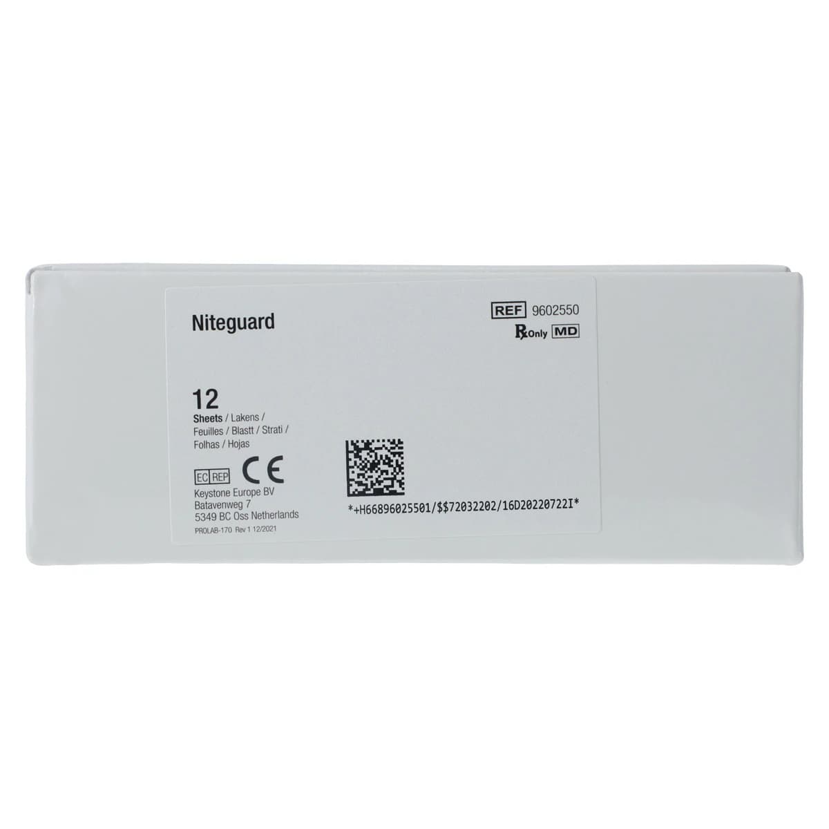 Pro-Form Niteguard Laminate Vacuum Forming Sheets, 5" x 5", 0.120" (3mm), Clear, 12/Pack, 9602550 thumbnail 4