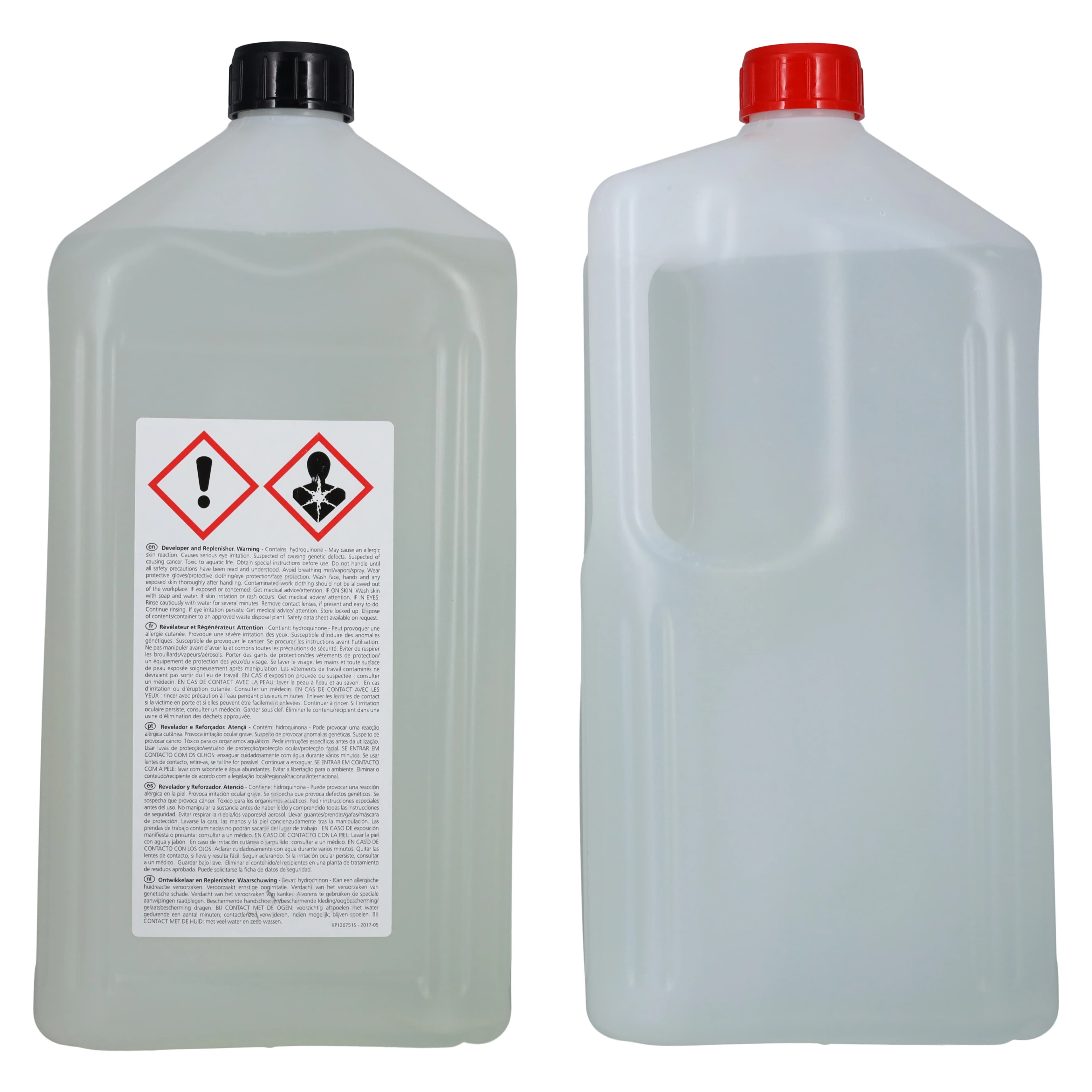 Readymatic Pre-Mixed Dental Developer & Fixer Value Pack, 5 L Each, 2/Pk, 8606873 thumbnail 2