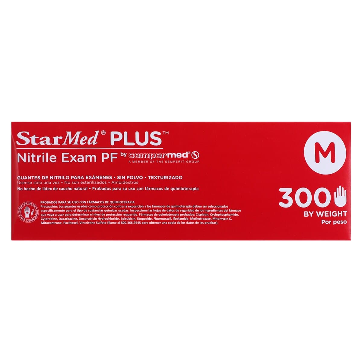 Sempermed StarMed Plus (Velvet) Nitrile Exam Gloves, Powder-Free, Latex-Free, Medium, Purple, 300/Box, SMNP303 thumbnail 6
