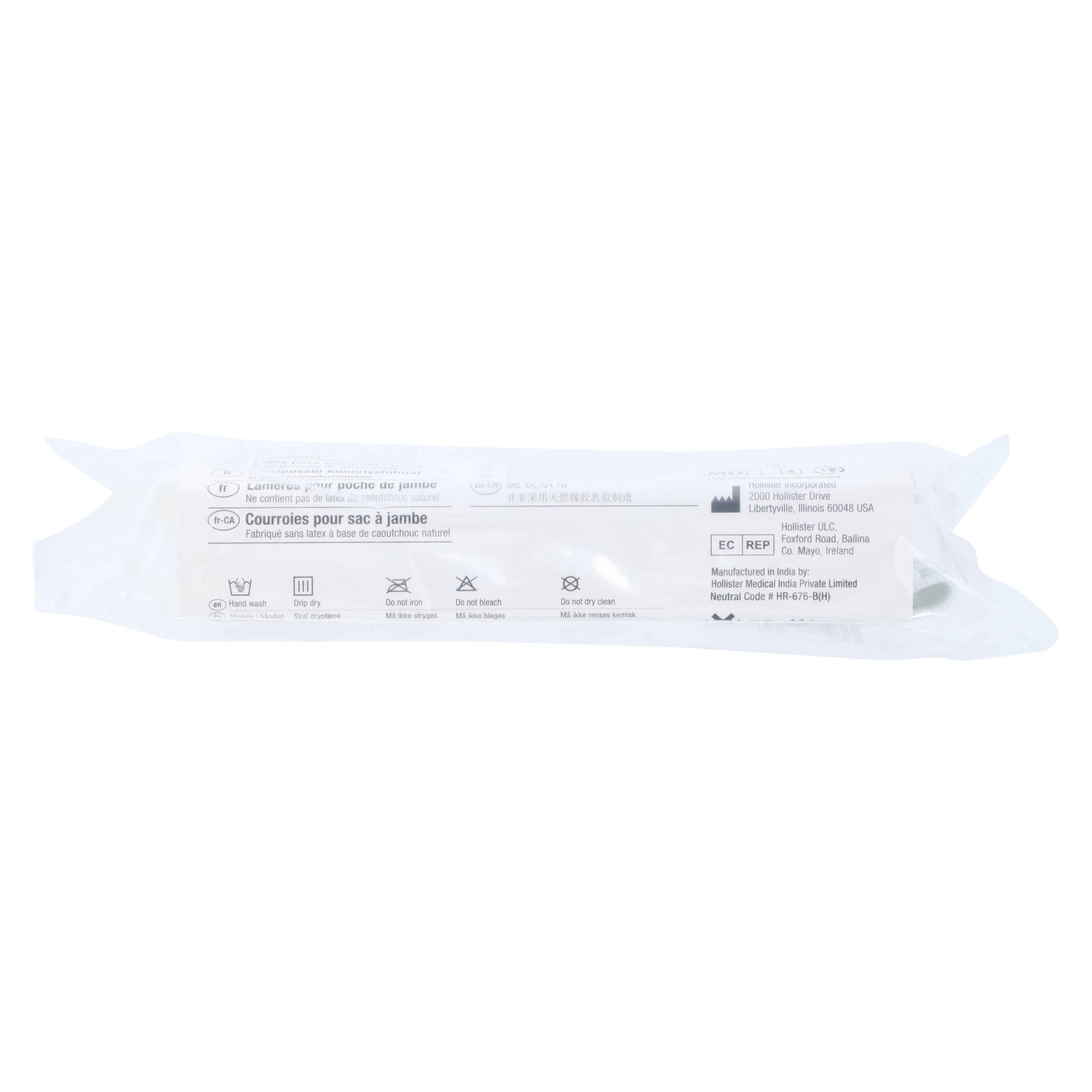 Hollister Urinary Leg Bag Combination Pack, 900 mL (30 oz), Disposable, Anti-Reflux Valve, Large, #9655 thumbnail 8