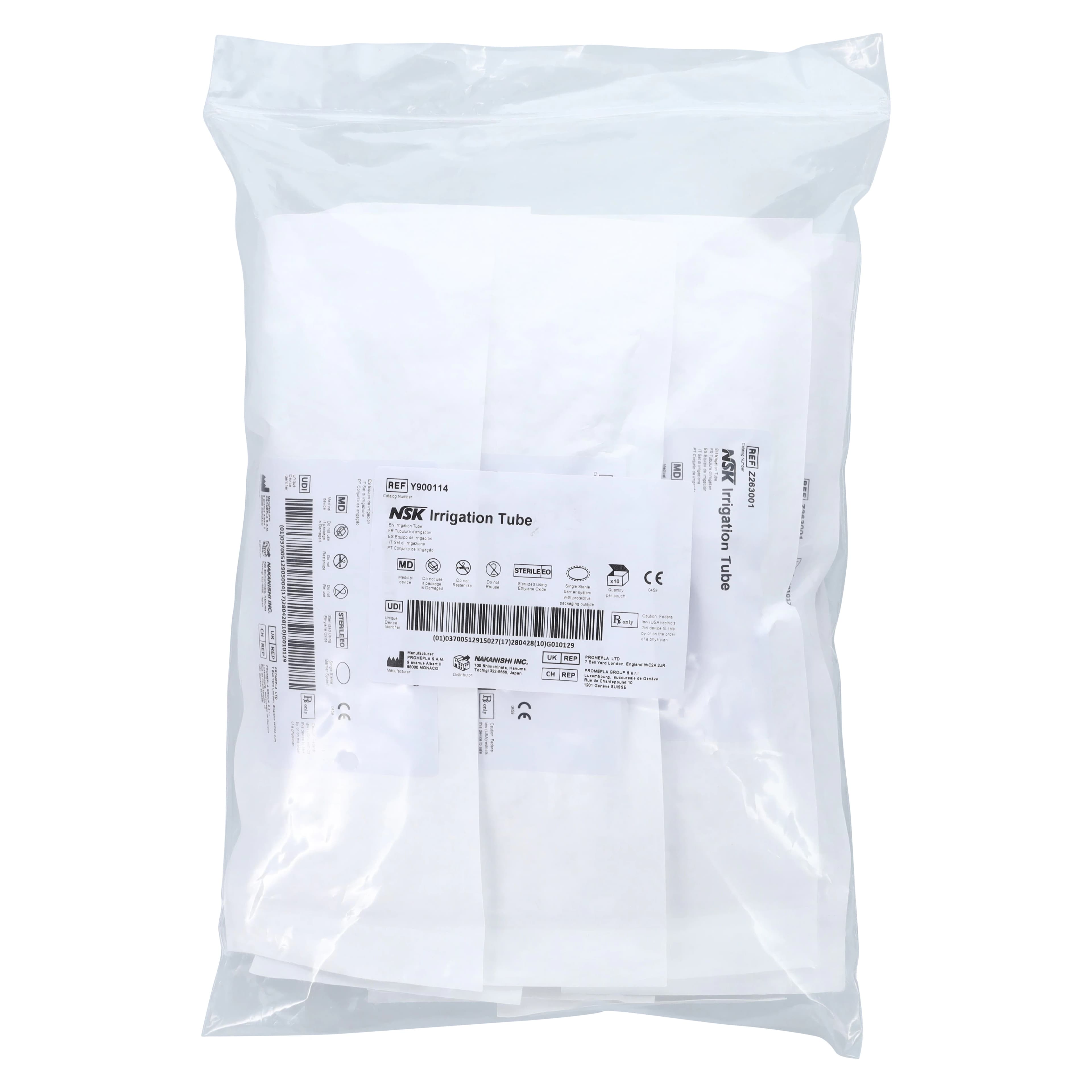 NSK Irrigation Tubing Set for Implant Drill, 10/Pack, Y900114 thumbnail 4