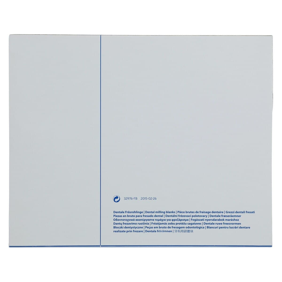Ceramill Zolid FX ML Multilayer Zirconia Disc, Shade C1/C2, 98 x 20 mm, 1 Disc thumbnail 9