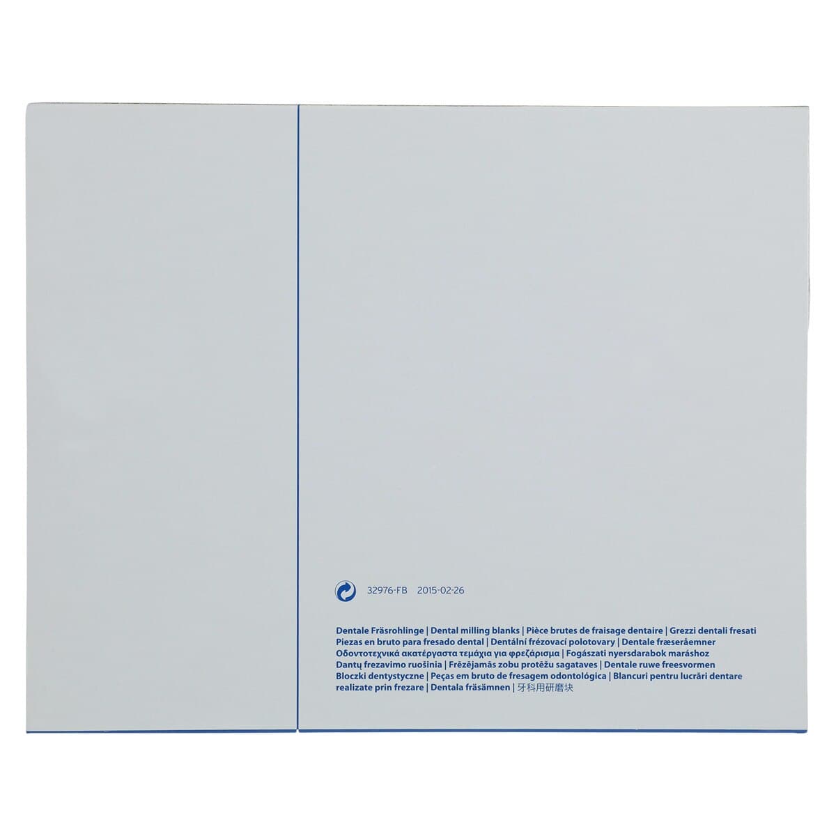 Zolid Gen-X Multilayer Preshaded HT+ Zirconia Disc, A2, 98x14mm, F, 1/Each thumbnail 5
