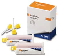 Honigum QuadFast Light Body VPS Impression Material, Fast Set, 50 ml Cartridges, 2/Pk with Tips, 999832 - Honigum Light Body QuadFast Set Material 50ml Pack of 2 - Image 1