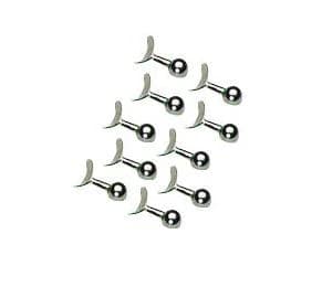 Zekrya Gingival Protector Large Arcs Refill, Stainless Steel, Large, 10/Pk, 61098 - Zekrya Gingival Protector Large Arcs 10/Pk - Image 1