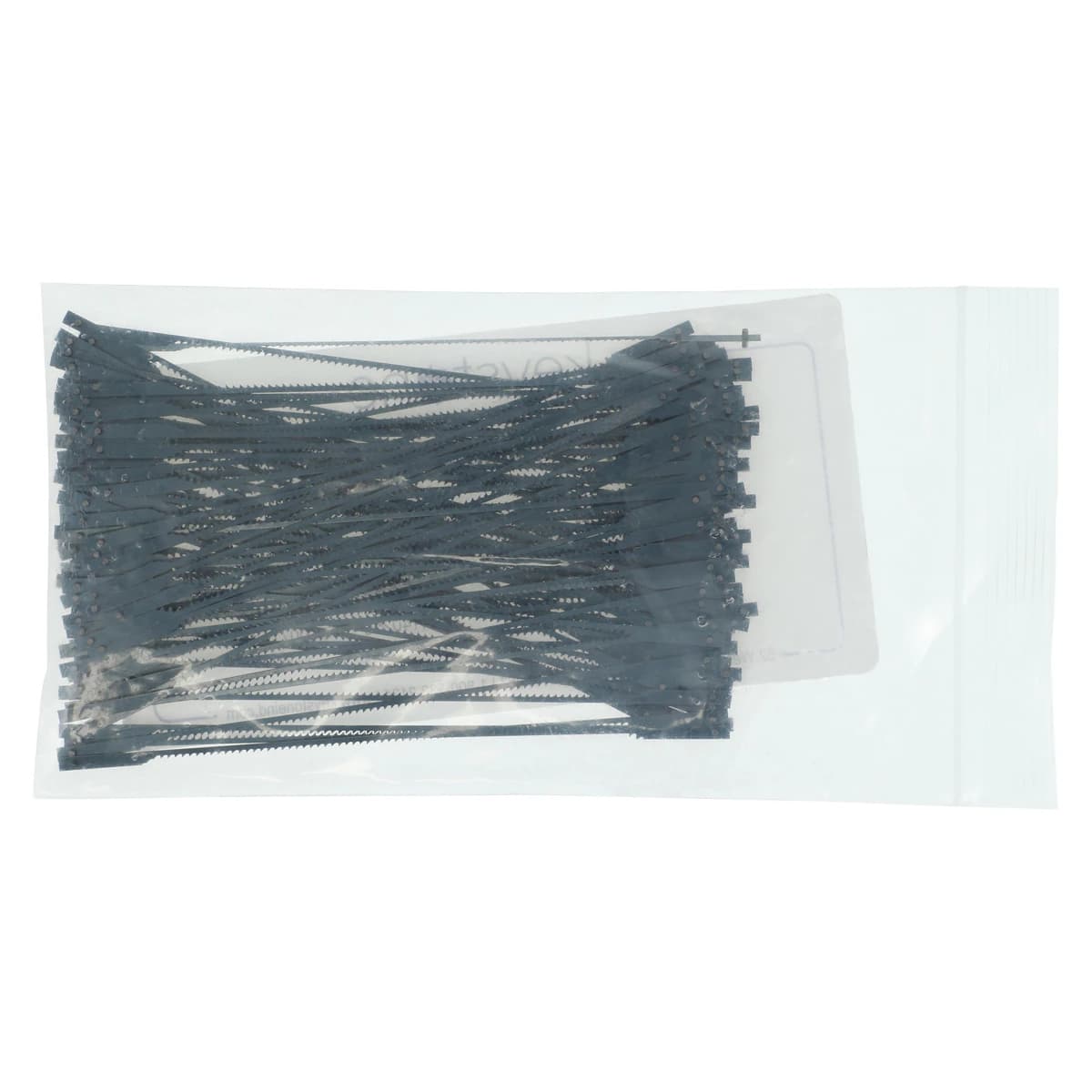 Keystone Pinned Saw Blades, 5" x 0.055" x 0.010", Blue, 18 Teeth per Inch, 100/Pk thumbnail 2