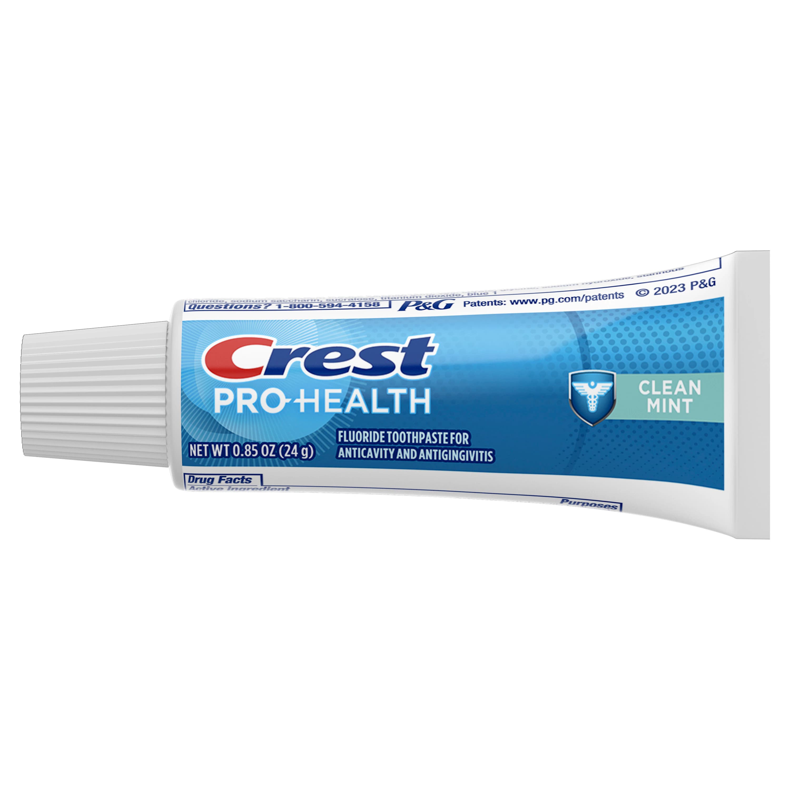 Crest Pro-Health Clean Mint Toothpaste, Travel Size, 0.85 oz Tube, 72/Box, 80742356 - Crest PRO-HEALTH Clean Mint Toothpaste 0.85oz 72/Cs - Image 1