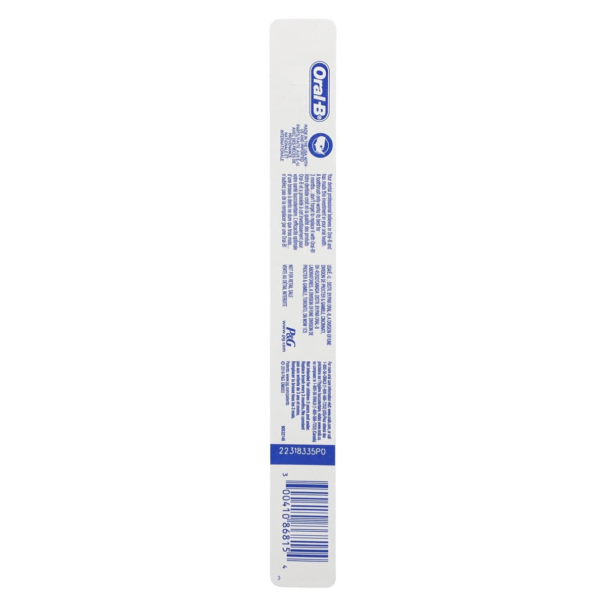 Oral-B Indicator Adult Manual Toothbrush, 30 Tuft Soft Bristles, Compact Head, Assorted Colors, 12/Box, 80799985 thumbnail 6