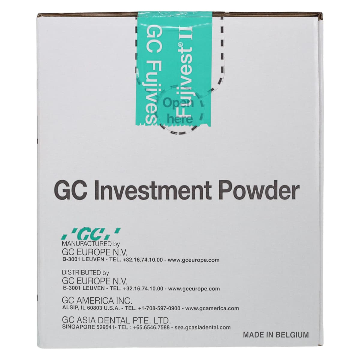 GC Fujivest II Rapid Fire Carbon-Free Phosphate Bonded Investment Powder, 60 g Pouches, 100/Pk, 800016 thumbnail 3