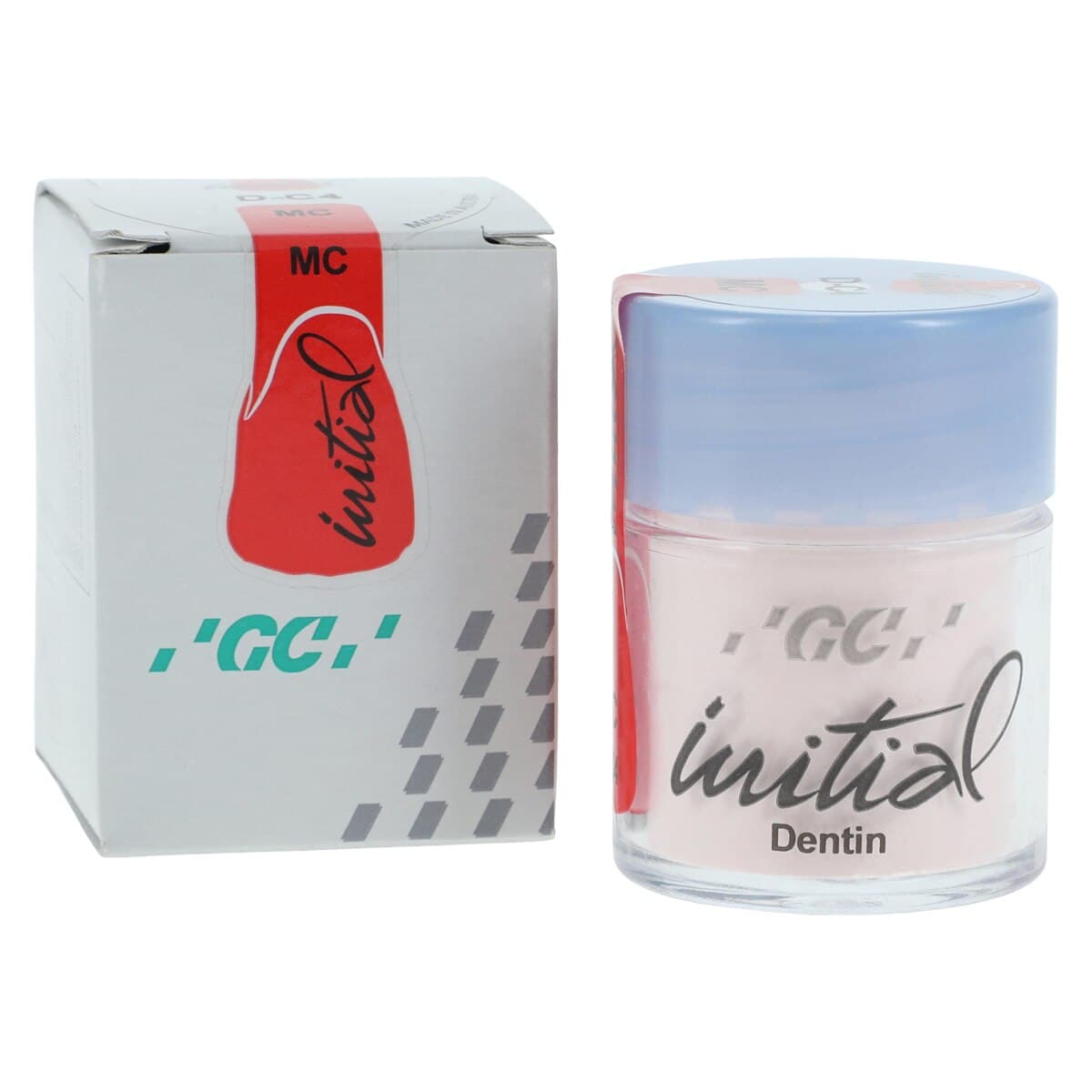 GC Initial MC Dentin Porcelain Refill, DC4 Shade, 20 g - GC Initial MC Dentin DC4 20g - Image 1