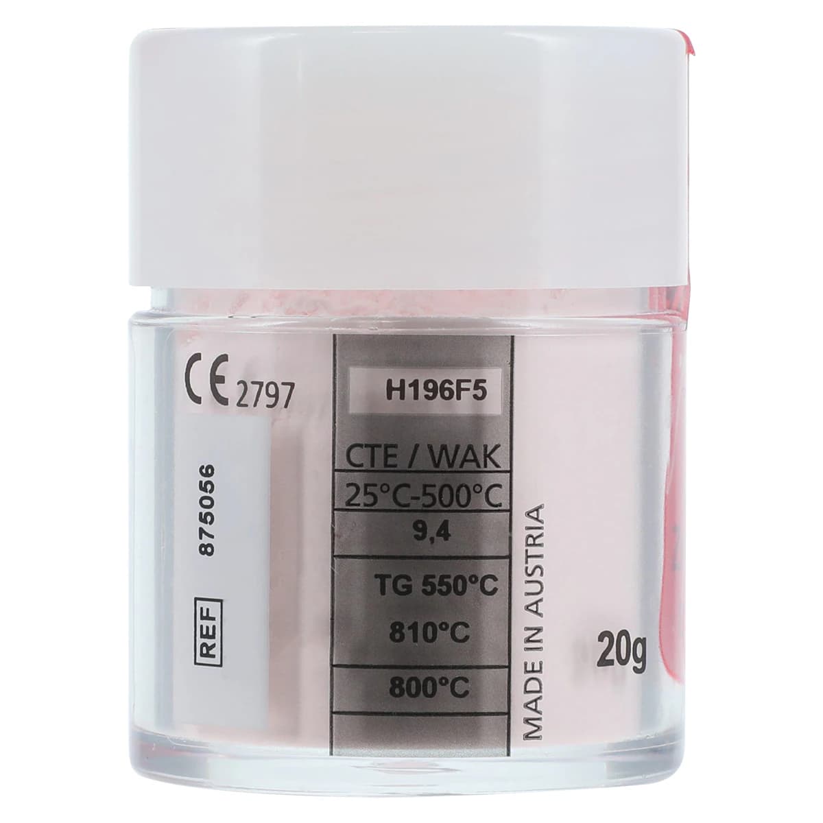 GC Initial Zr Dentin Porcelain Powder, Shade DB1, 20 g Jar, 875056 thumbnail 5