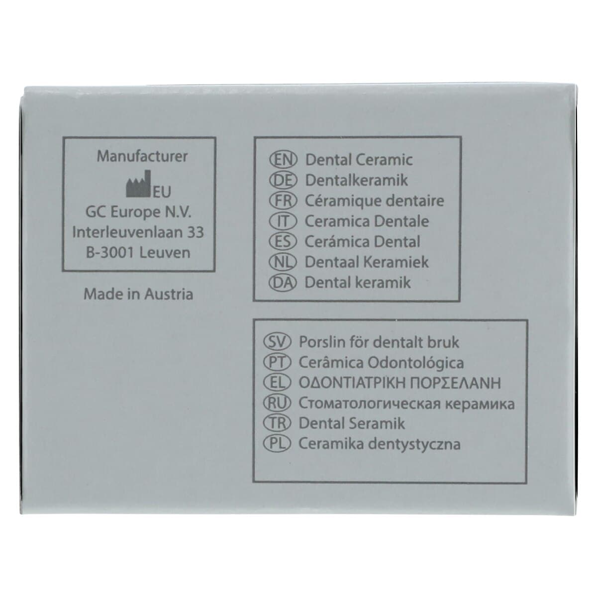 GC Initial Zr Dentin Porcelain Powder, Shade DD2, 20 g thumbnail 8