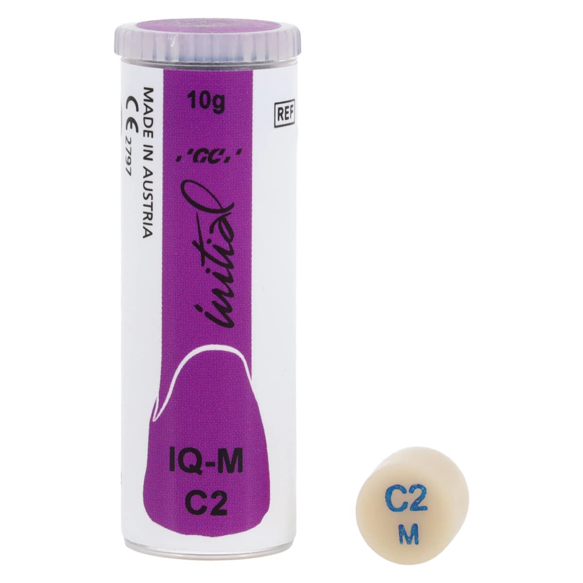 GC Initial IQ POM Effect Ingot Metal, Shade C2, 2 g, 5/Pkg thumbnail 2