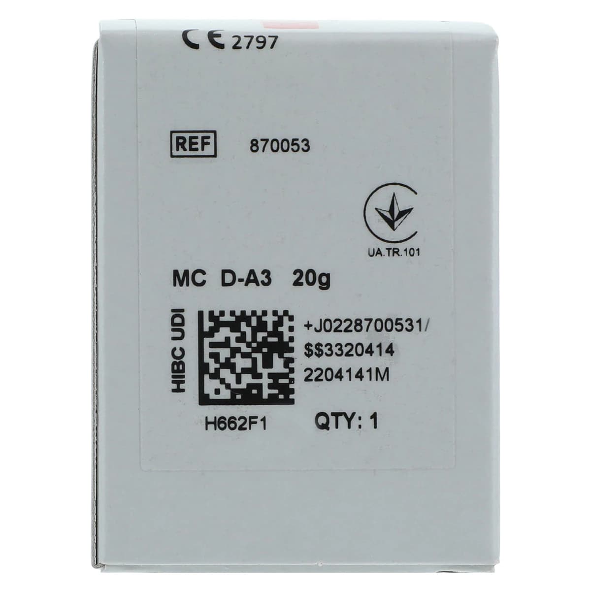 GC Initial MC Dentin Refill, DA3 Shade, 20 g, 870053 thumbnail 9