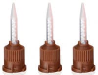 G-Cem Automix Mixing Tips, Regular, Brown, 20/Box, 002902 - Brown Mix Tip (G-Cem) Regular 20/Box 002902 - Image 1