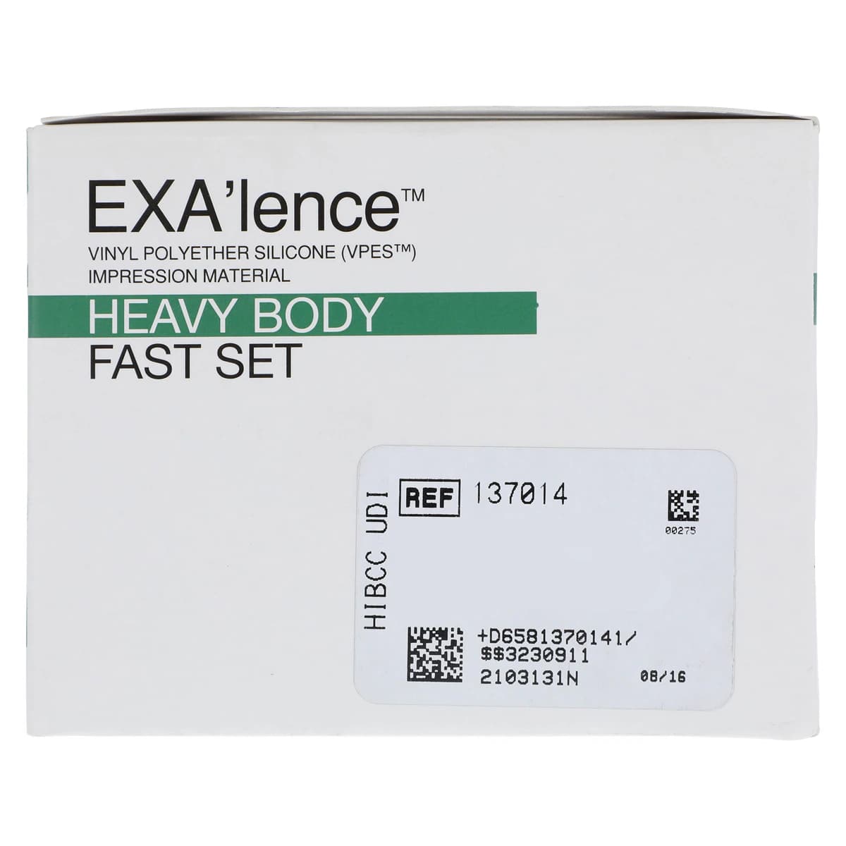 EXA'lence VPES Impression Material, Heavy Body, Fast Set, 48 ml Cartridge Refill with Tips, 4/Pk, 137014 thumbnail 4
