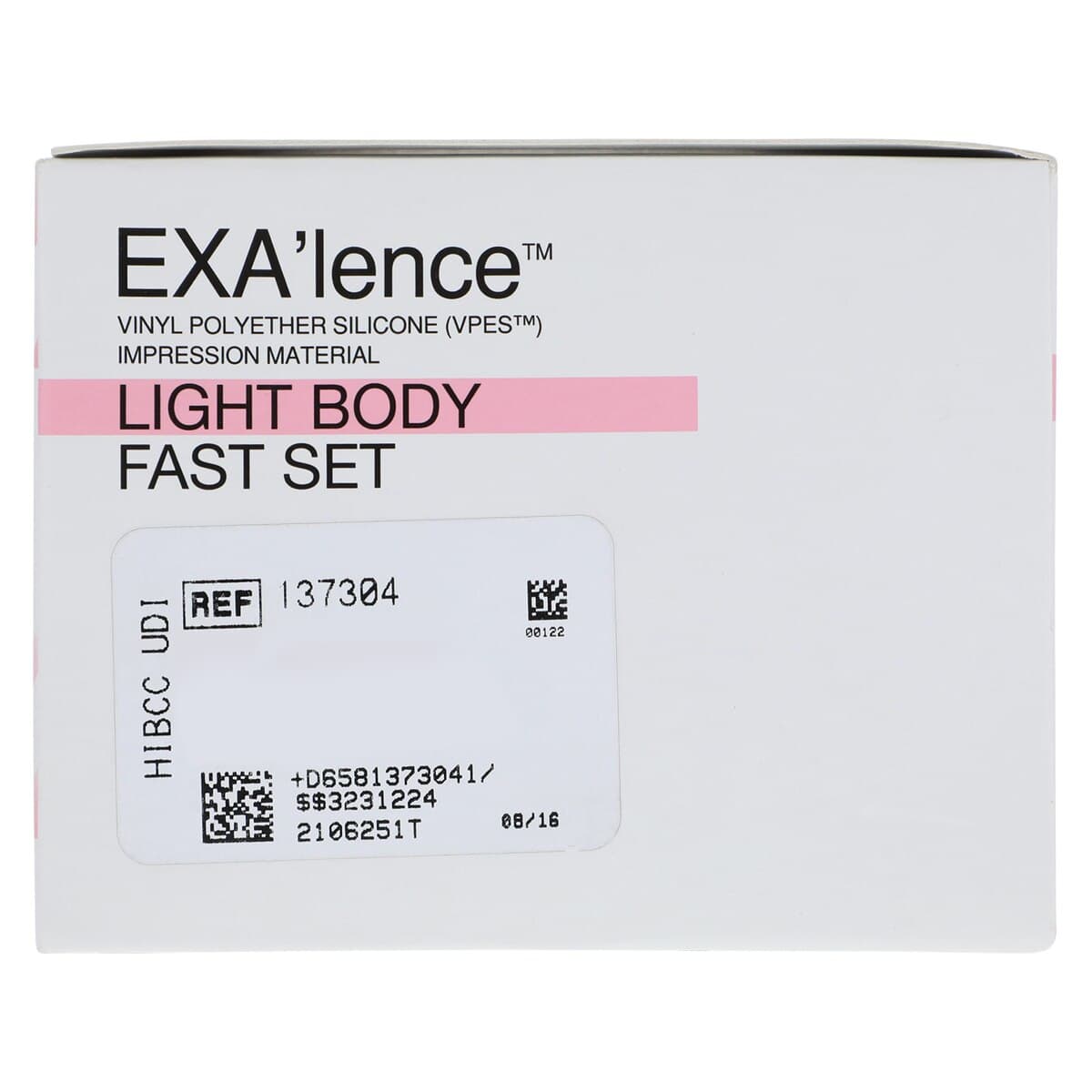 EXA'lence VPES Impression Material Refill, Light Body, Fast Set, 48 mL Cartridges, Pink, 4/Pkg with 12 Mixing Tips, GC America, 137304 thumbnail 4
