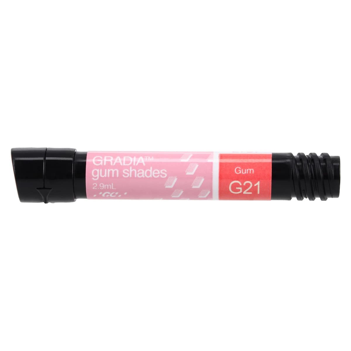 GC Gradia Gum Light-Cure Gingival Composite, G21, 2.9 mL Syringe, Refill, 001895 thumbnail 2