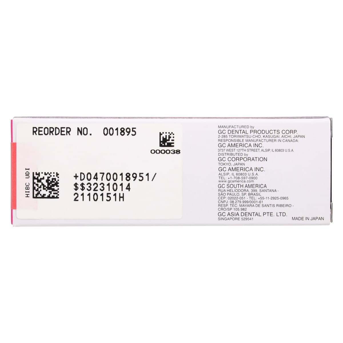 GC Gradia Gum Light-Cure Gingival Composite, G21, 2.9 mL Syringe, Refill, 001895 thumbnail 5