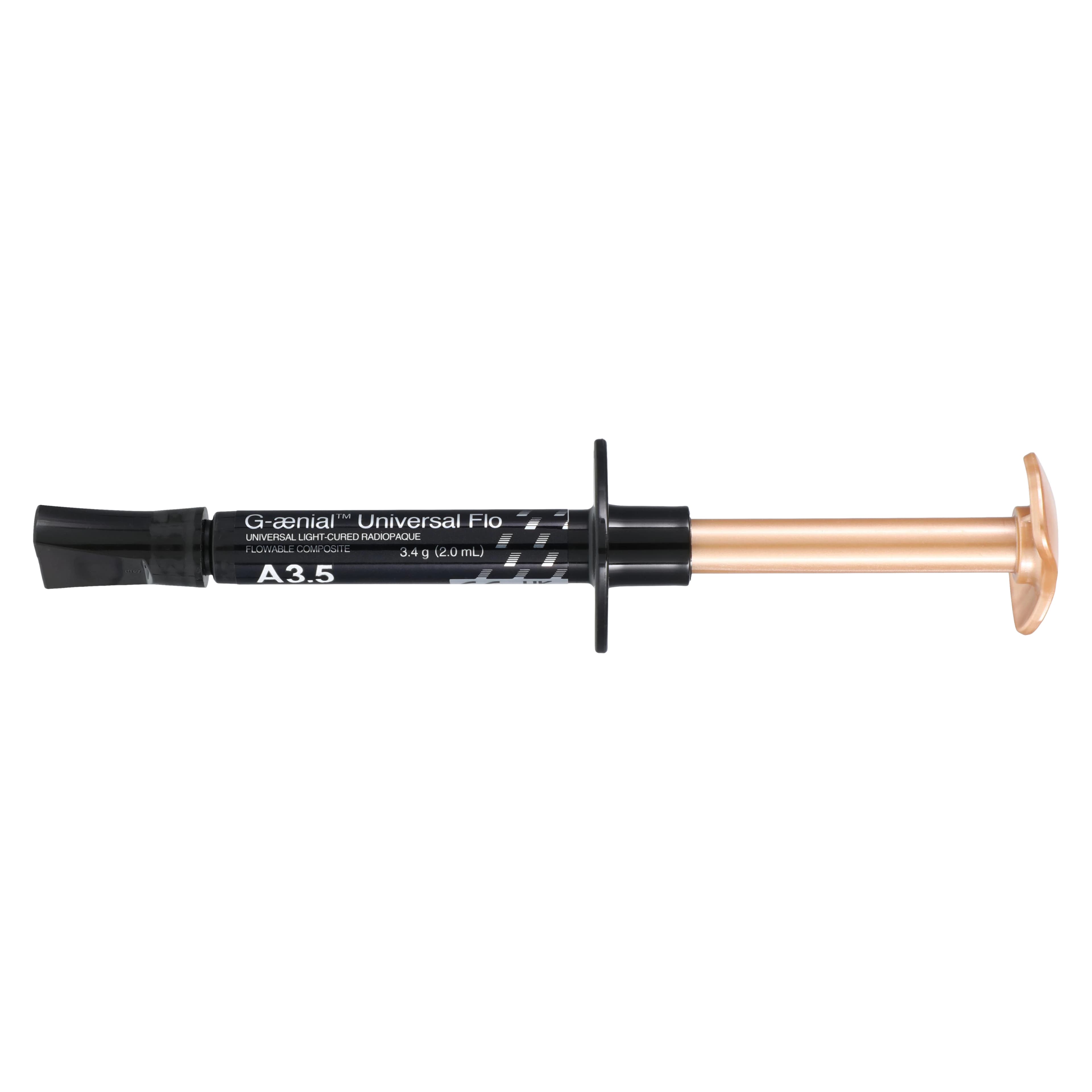 G-ænial Universal Flo Flowable Composite, Light-Cure, A3.5, 3.4 g Syringe Refill with Tips, 1/Pk, 004205 thumbnail 2