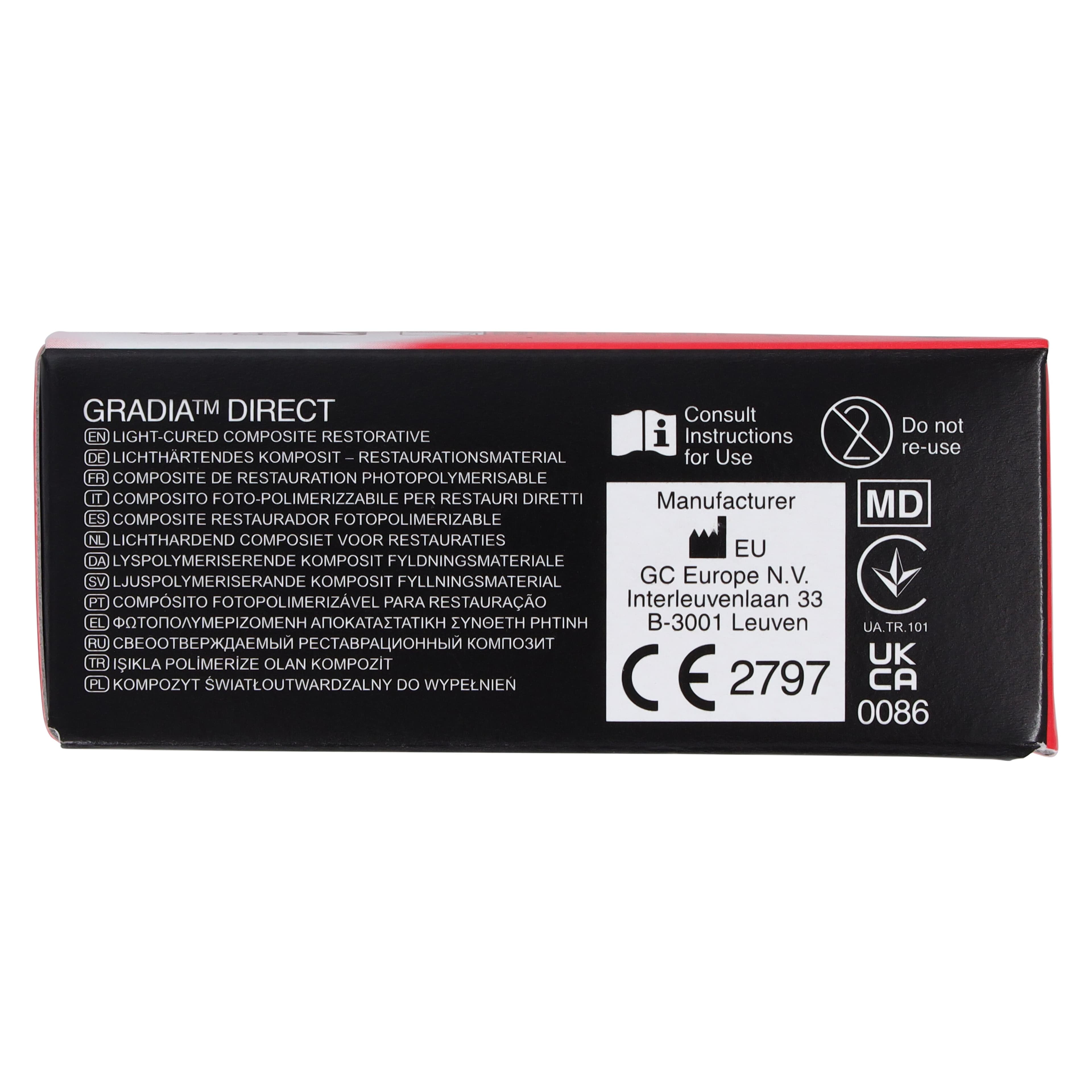 GRADIA DIRECT Anterior Unitip Refill, AO2, 0.16 ml, 10/Pkg, 001980 thumbnail 4