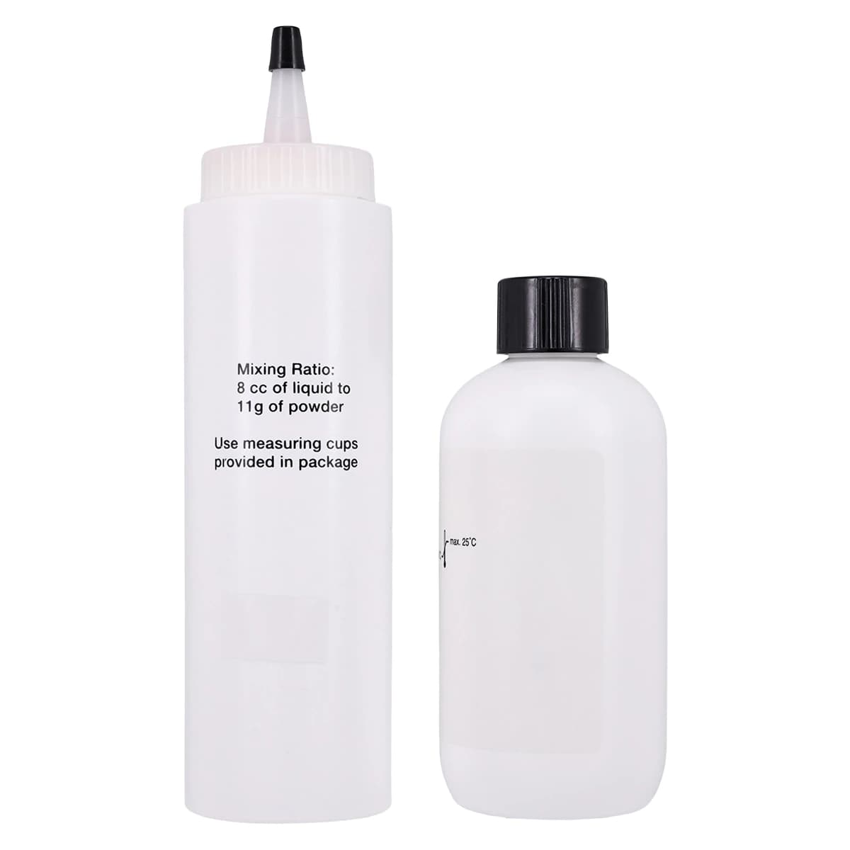 Coe-Soft Soft Denture Reline Material, Self-Cure, Professional Package, 5.5 oz Powder + 5.5 oz Liquid + 18 mL Lubricant, 344011 thumbnail 4